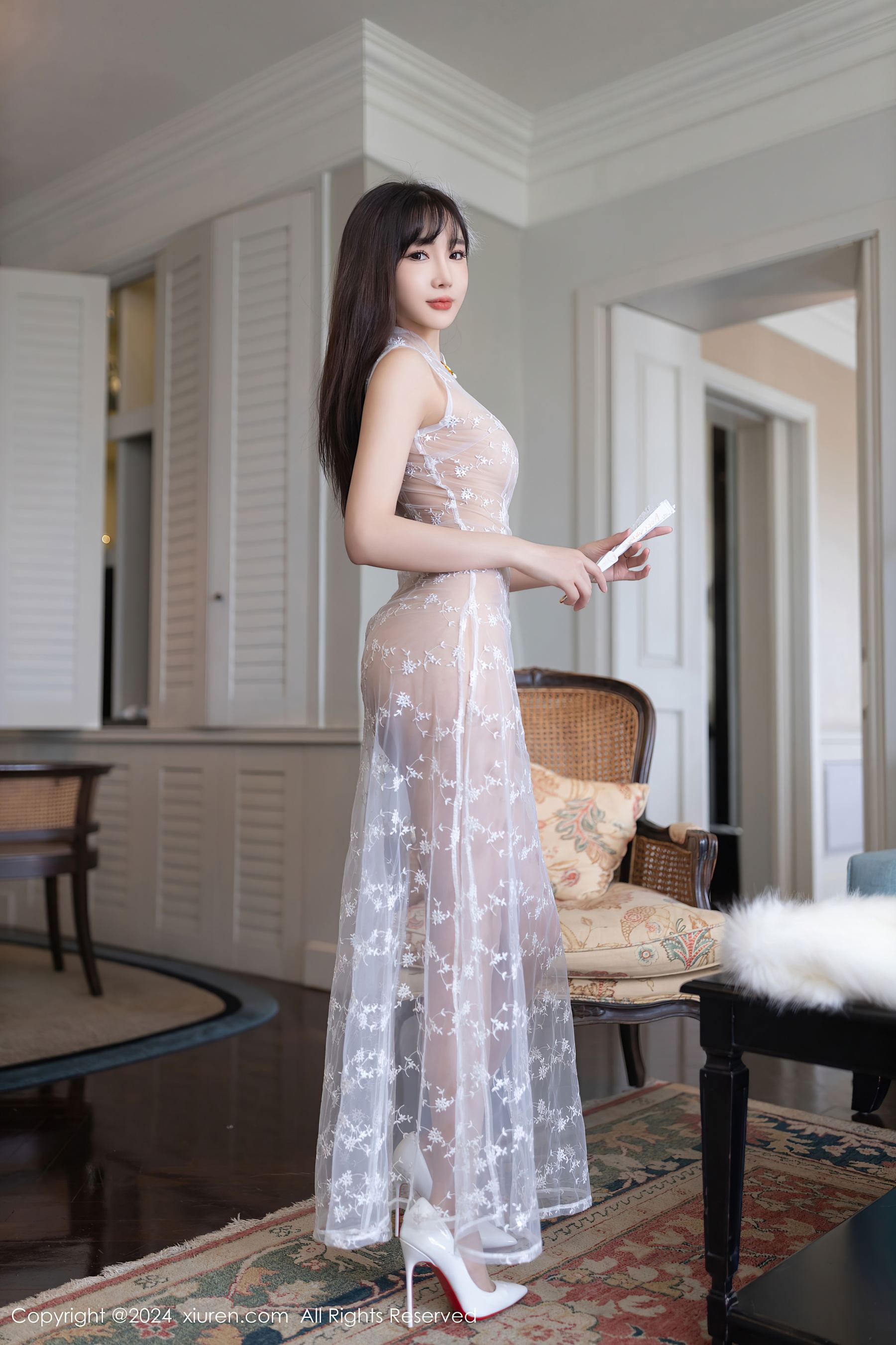 秀人网 No.8880 陆萱萱 性感美腿