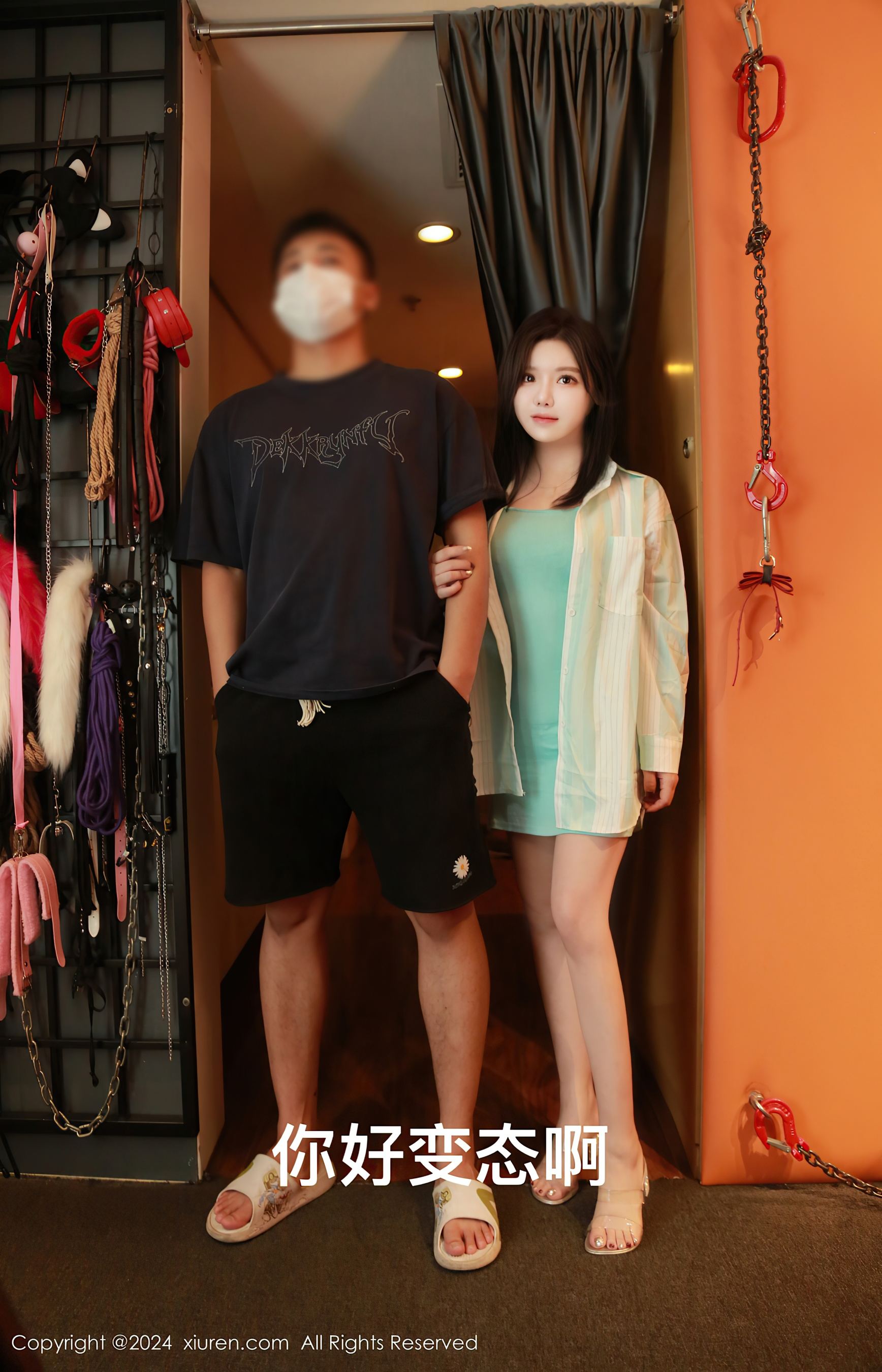 秀人网 No.8956 小薯条nienie 黑丝美腿插图1