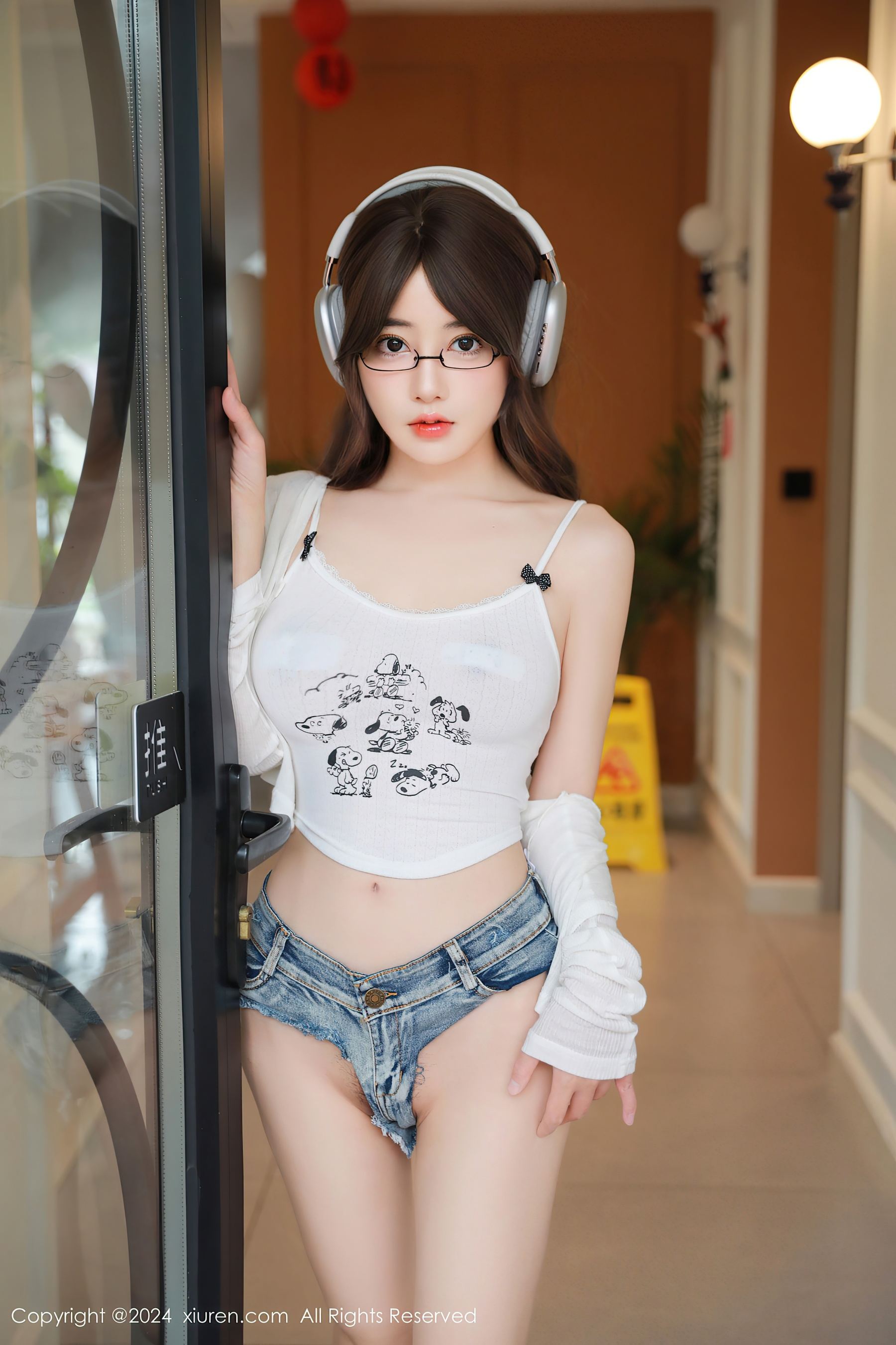 秀人网 No.8964 桃妖夭 性感美腿插图4