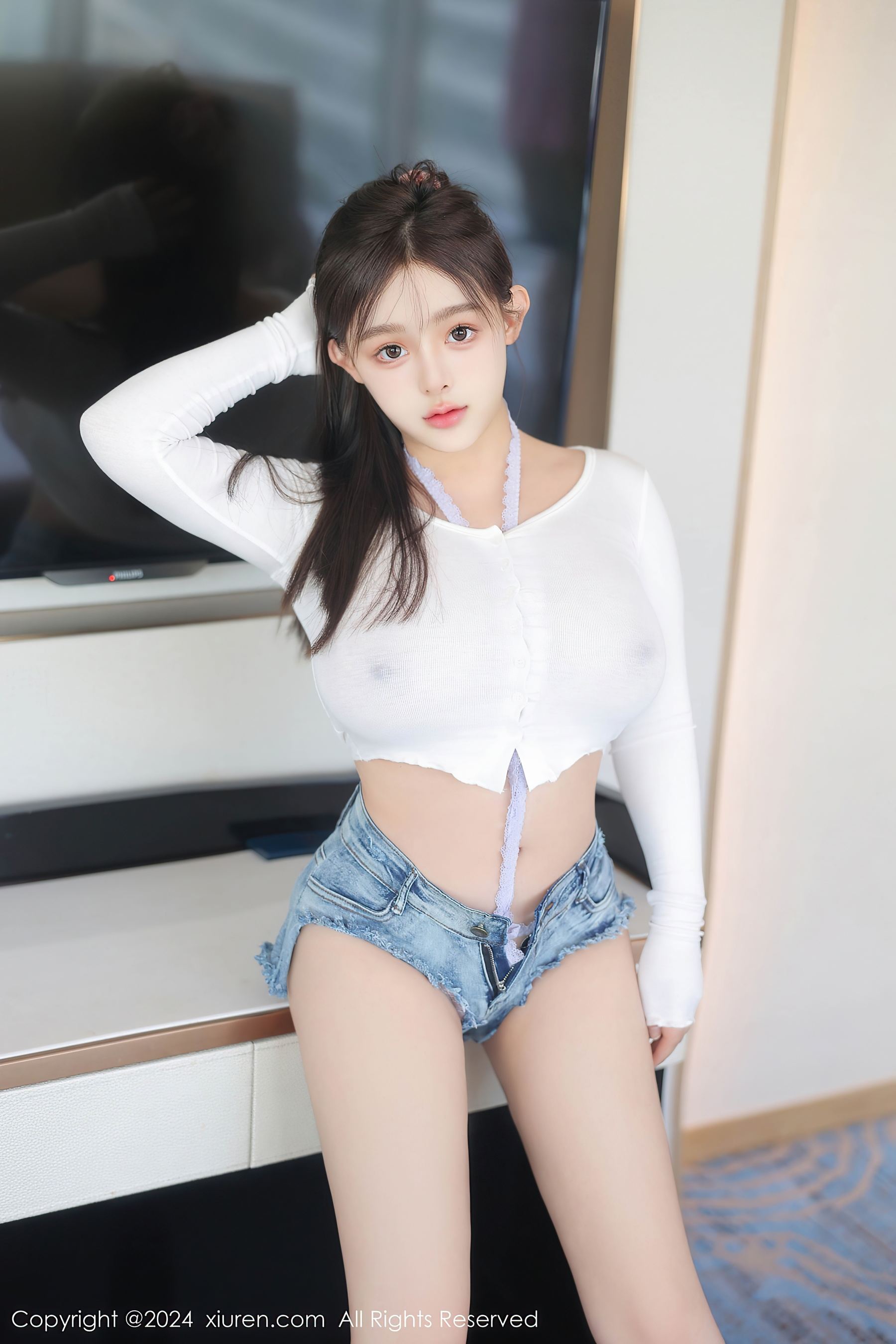 秀人网 No.8958 娜娜子yy 丰腴美臀插图6