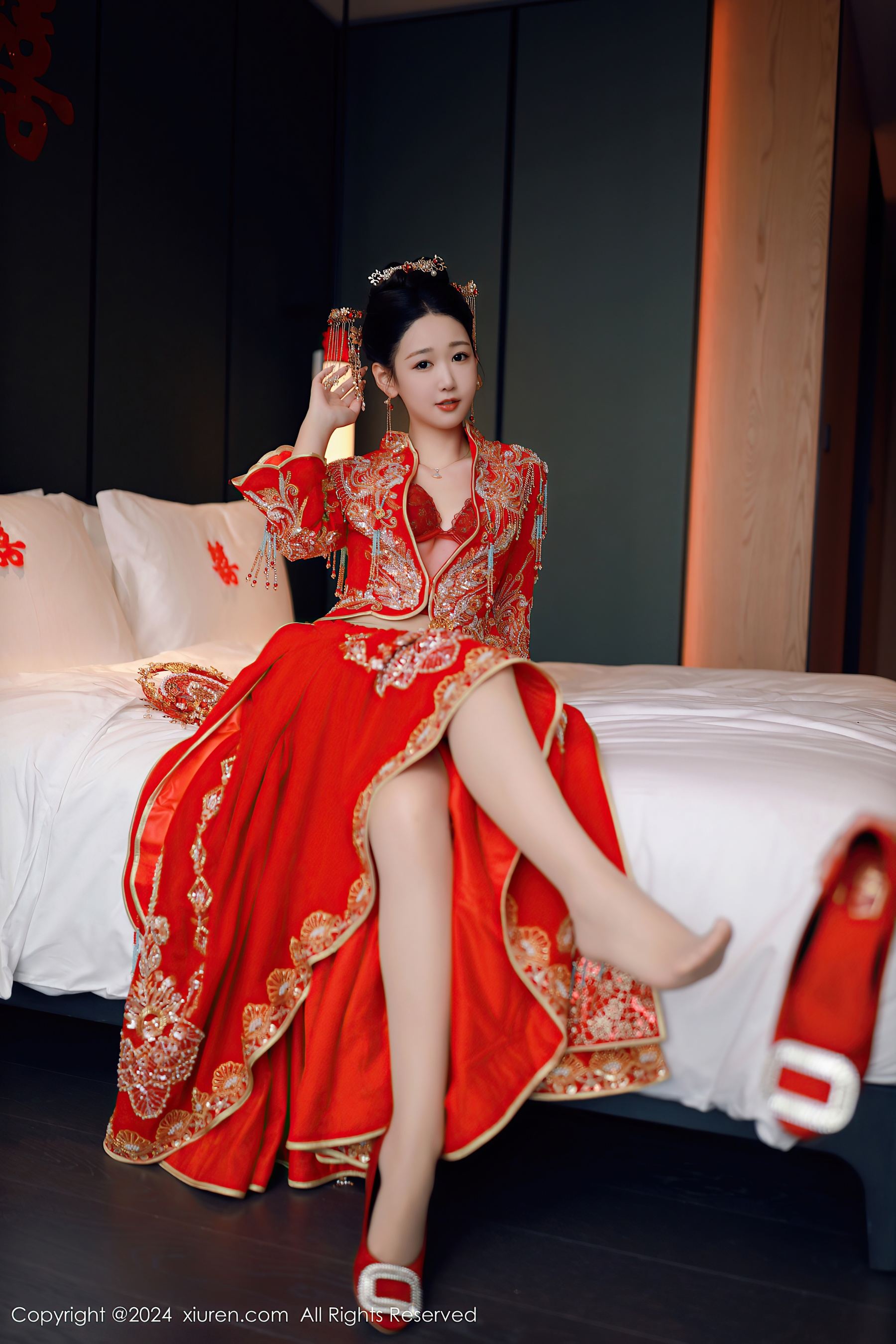 秀人网 No.8972 唐安琪 丝袜美腿插图4