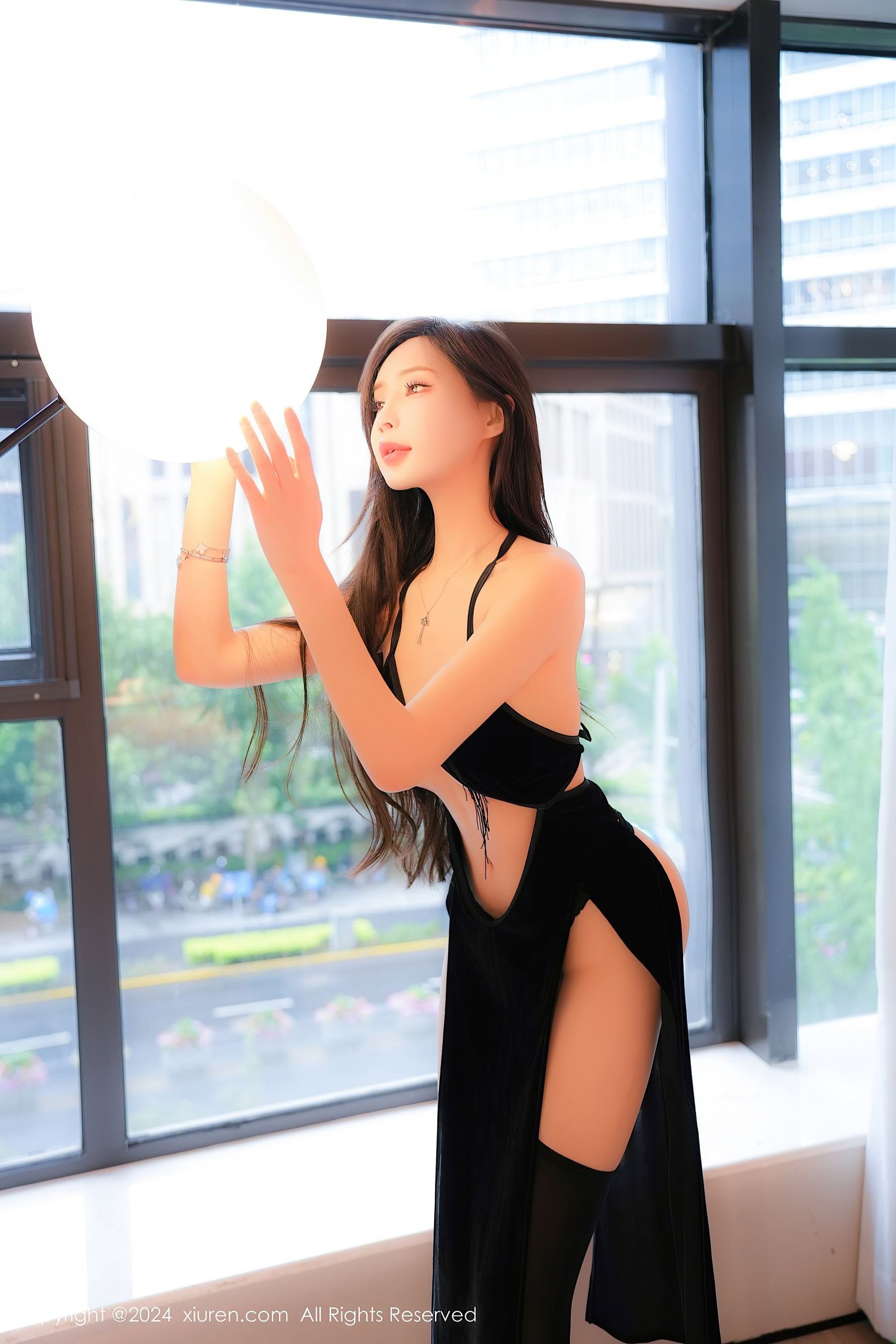 秀人网 No.8990 Carol周妍希X 黑丝美腿插图7