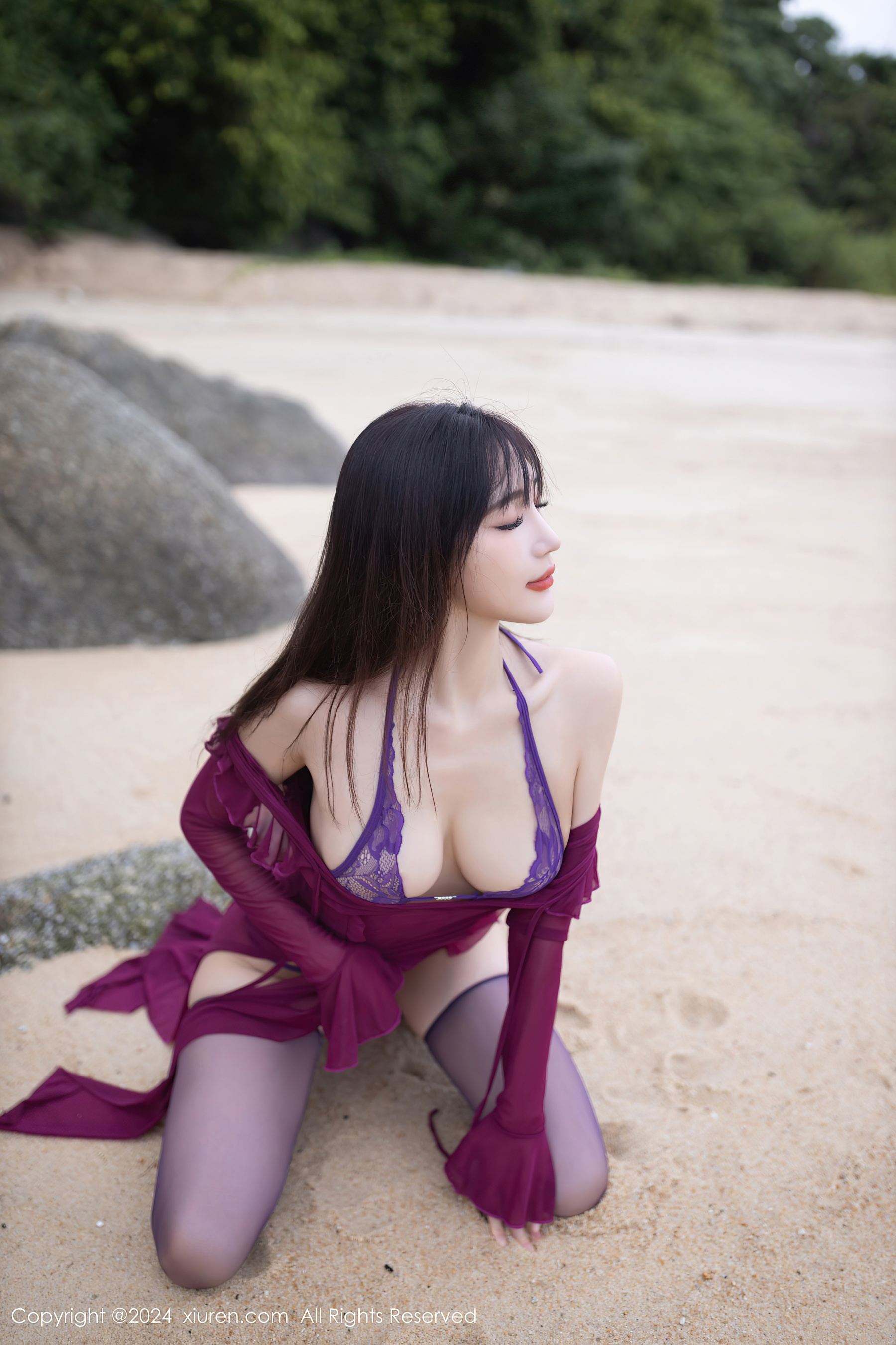 秀人网 No.9021 陆萱萱 丝袜美腿插图2