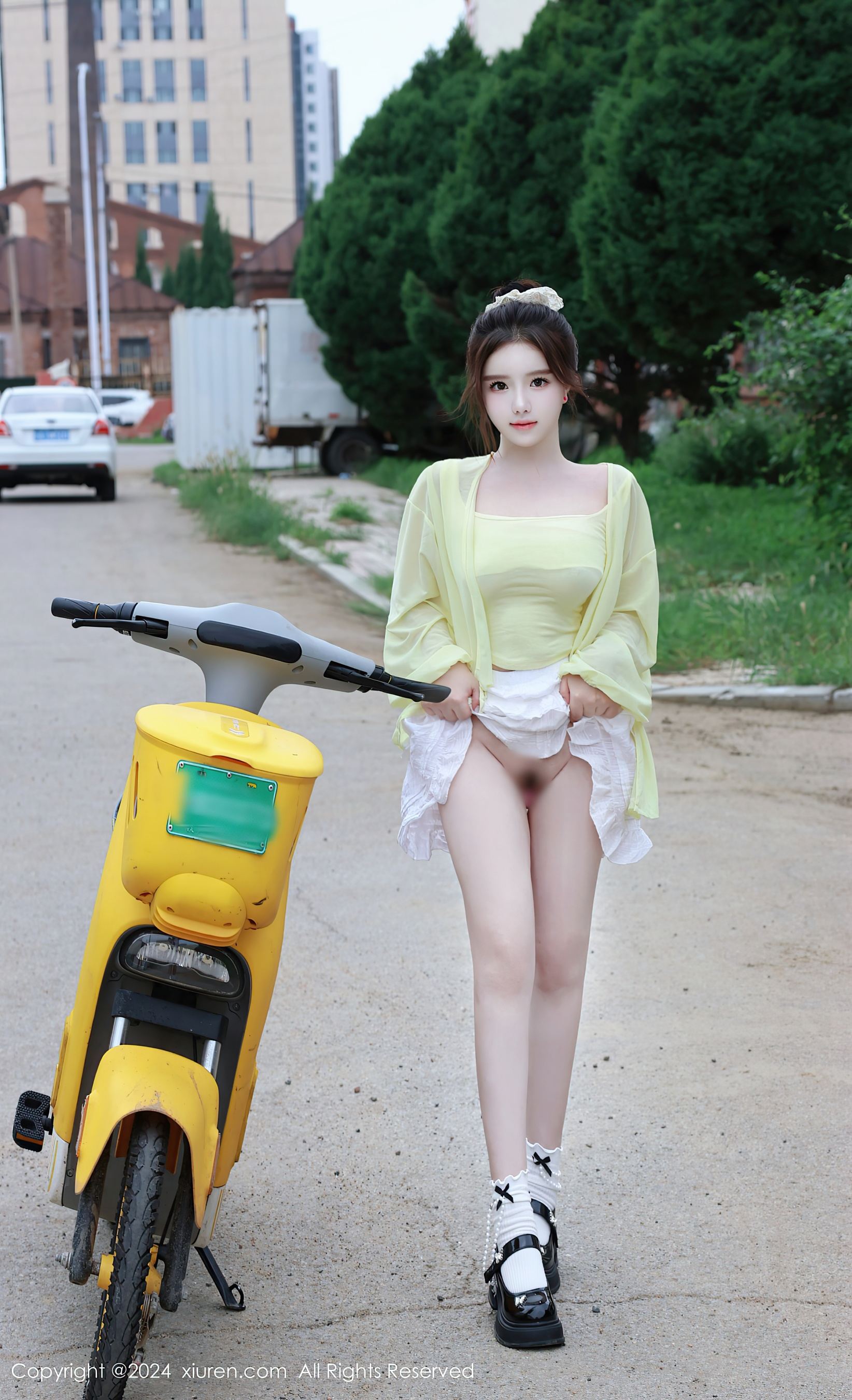 秀人网 No.9024 小薯条nienie 美乳性感插图4