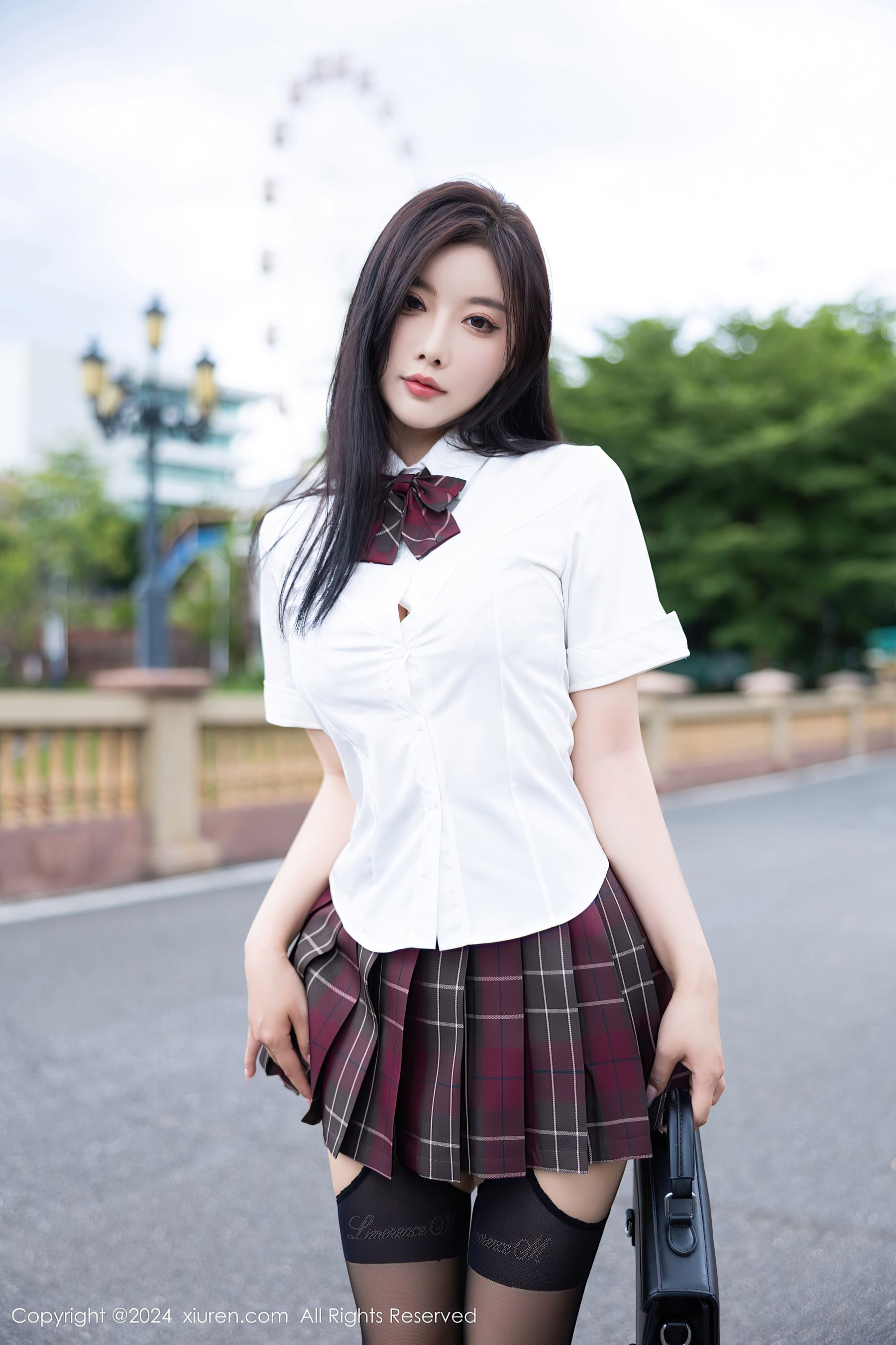 秀人网 No.9064 杨晨晨Yome 黑丝美腿插图8