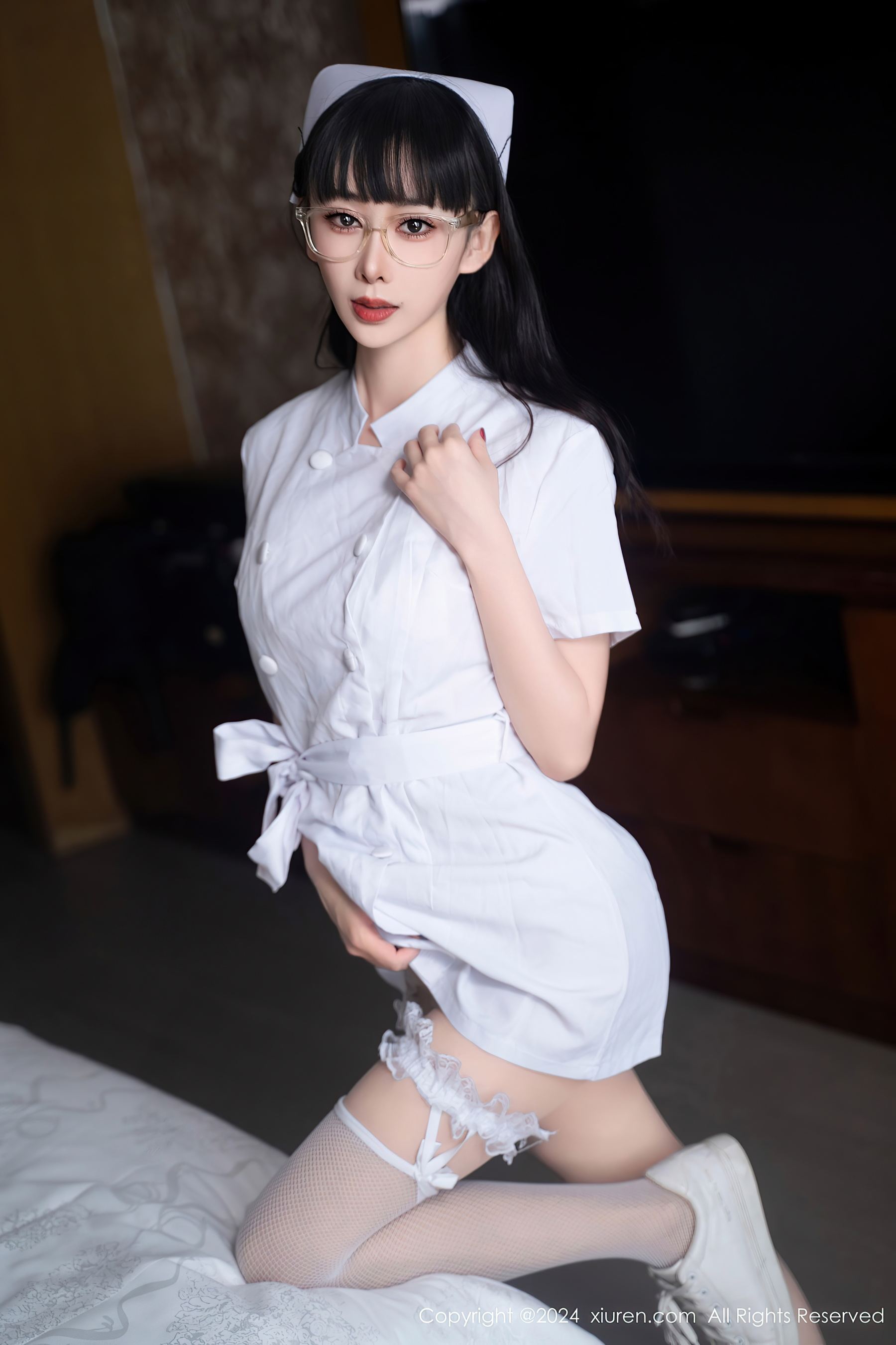 秀人网 No.9077 宝宝甜 美腿丝袜插图1