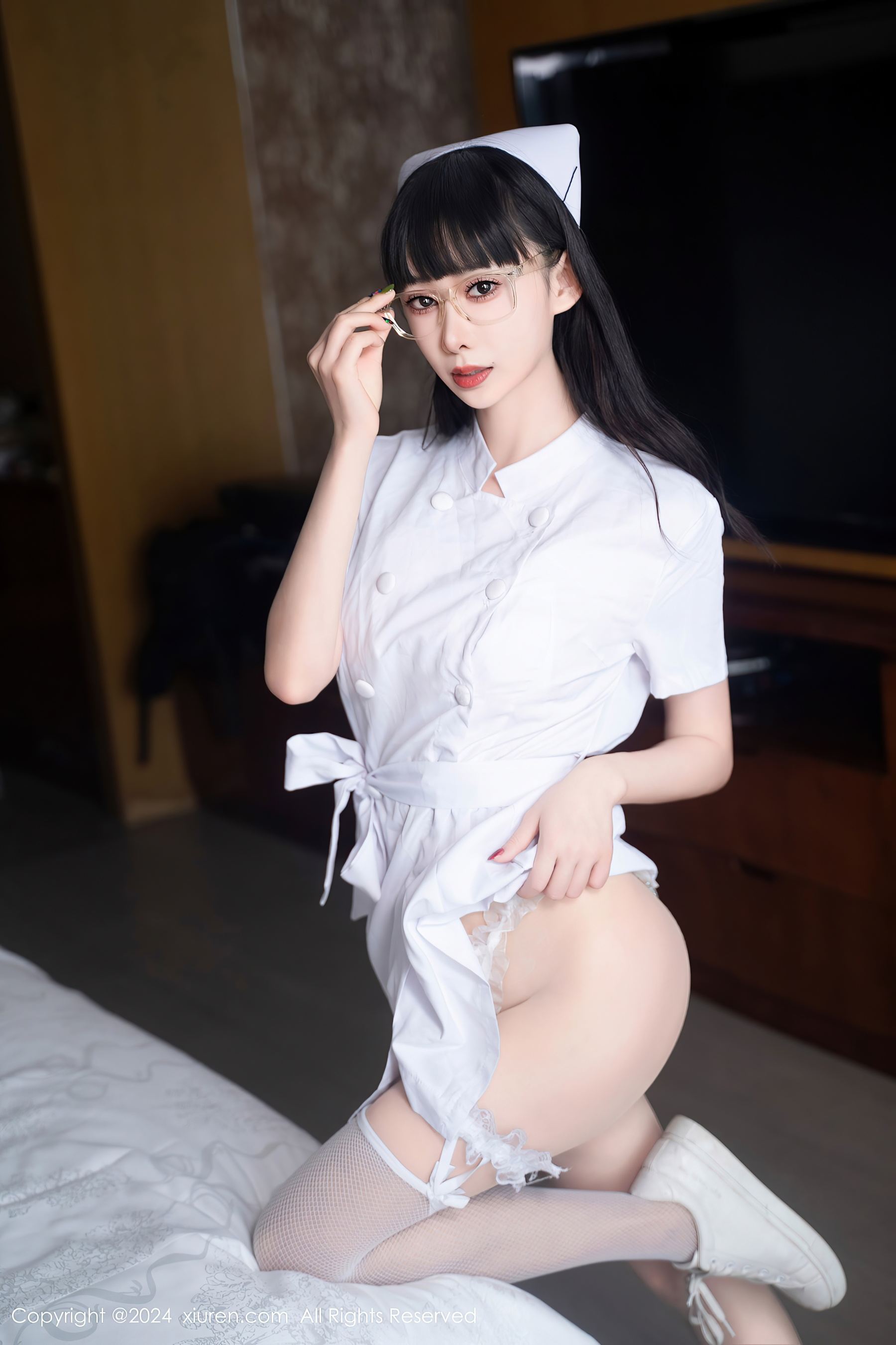 秀人网 No.9077 宝宝甜 美腿丝袜插图4