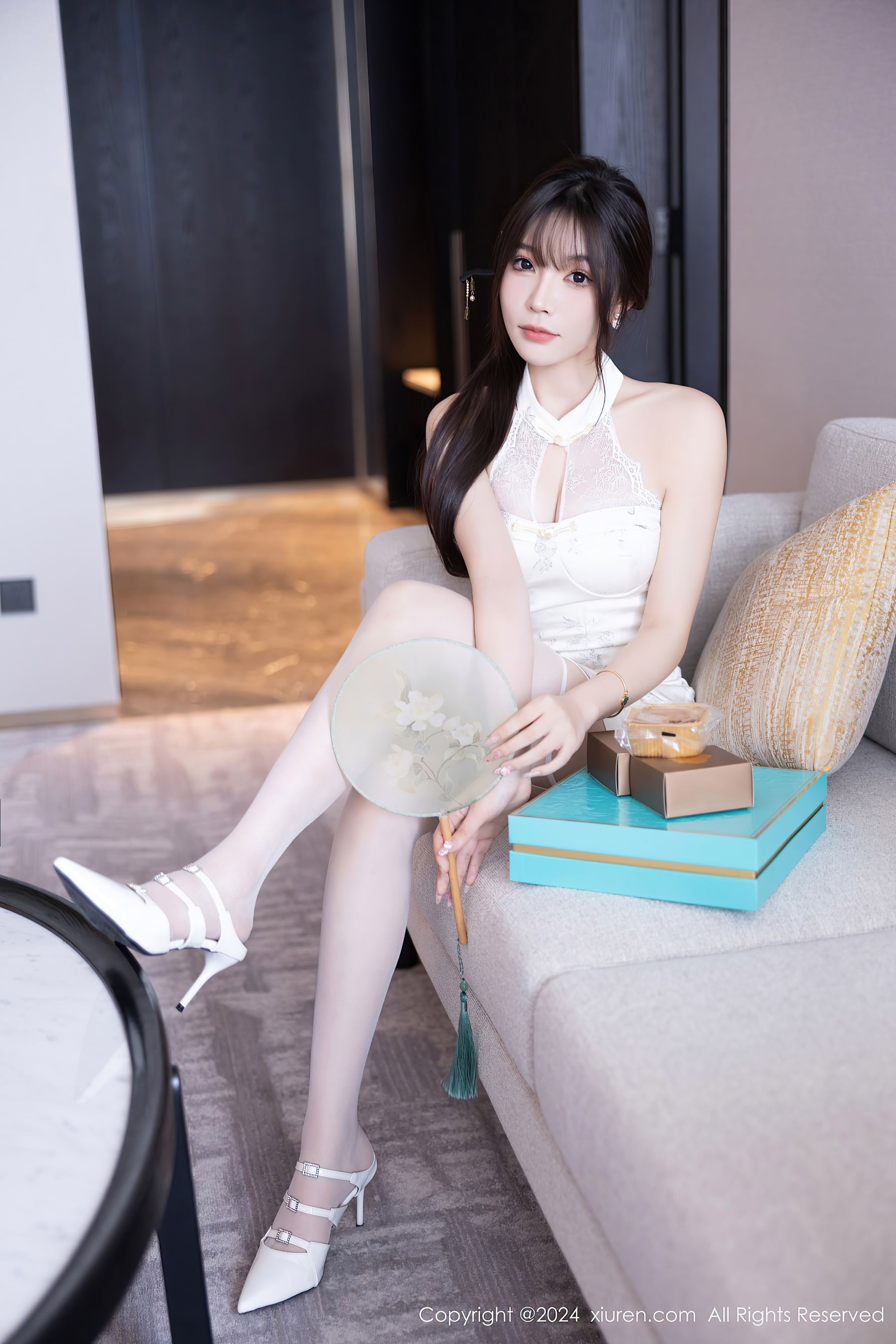 秀人网 No.9101 徐莉芝Booty 美腿丝袜插图4
