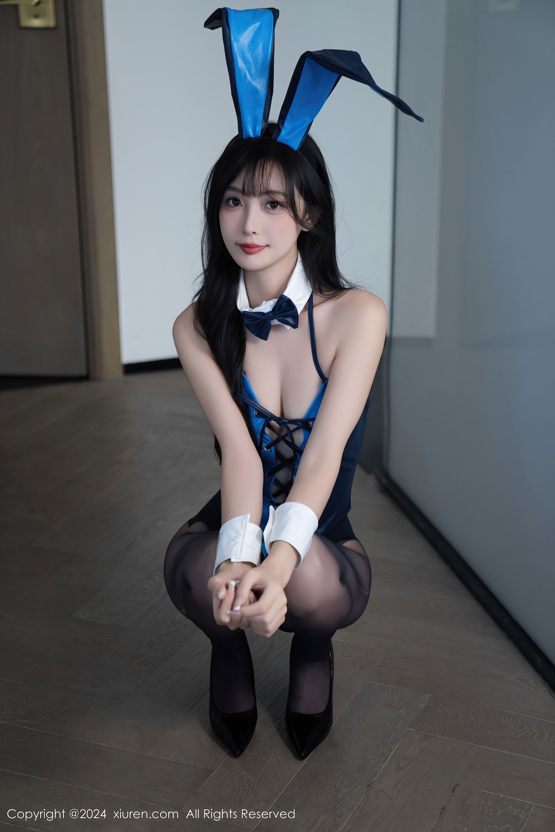 [XiuRen秀人网] No.9237 林星阑 黑丝兔女郎