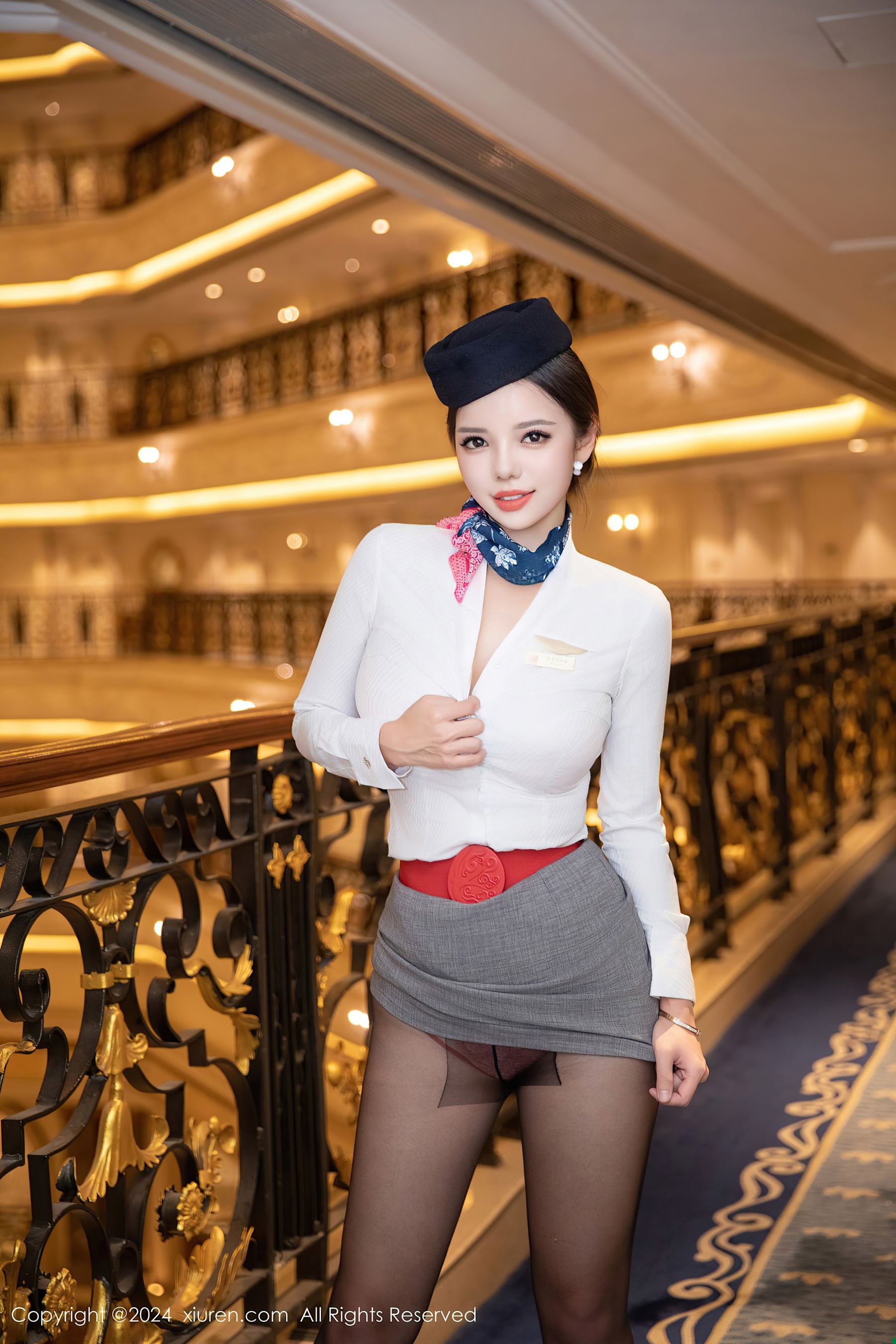 秀人网 No.9365 大美妞儿 黑丝美腿插图4