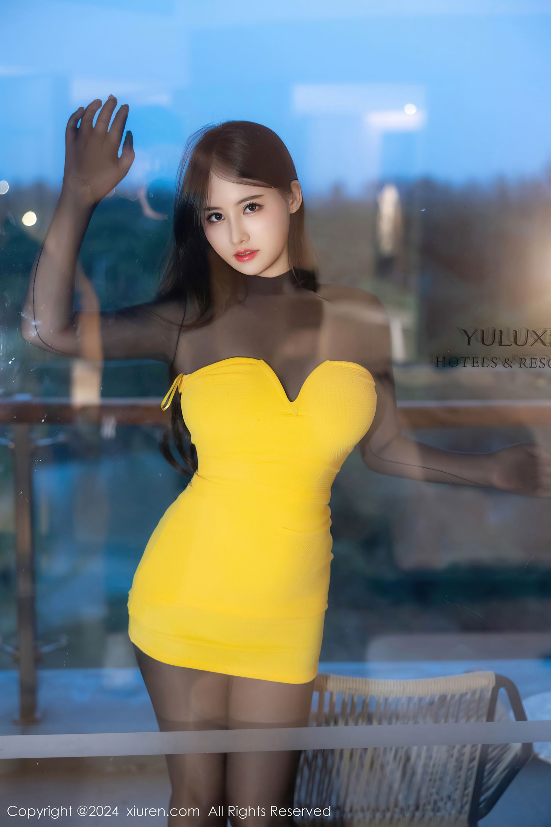 秀人网 No.9391 诗诗kiki 黑丝美臀插图6