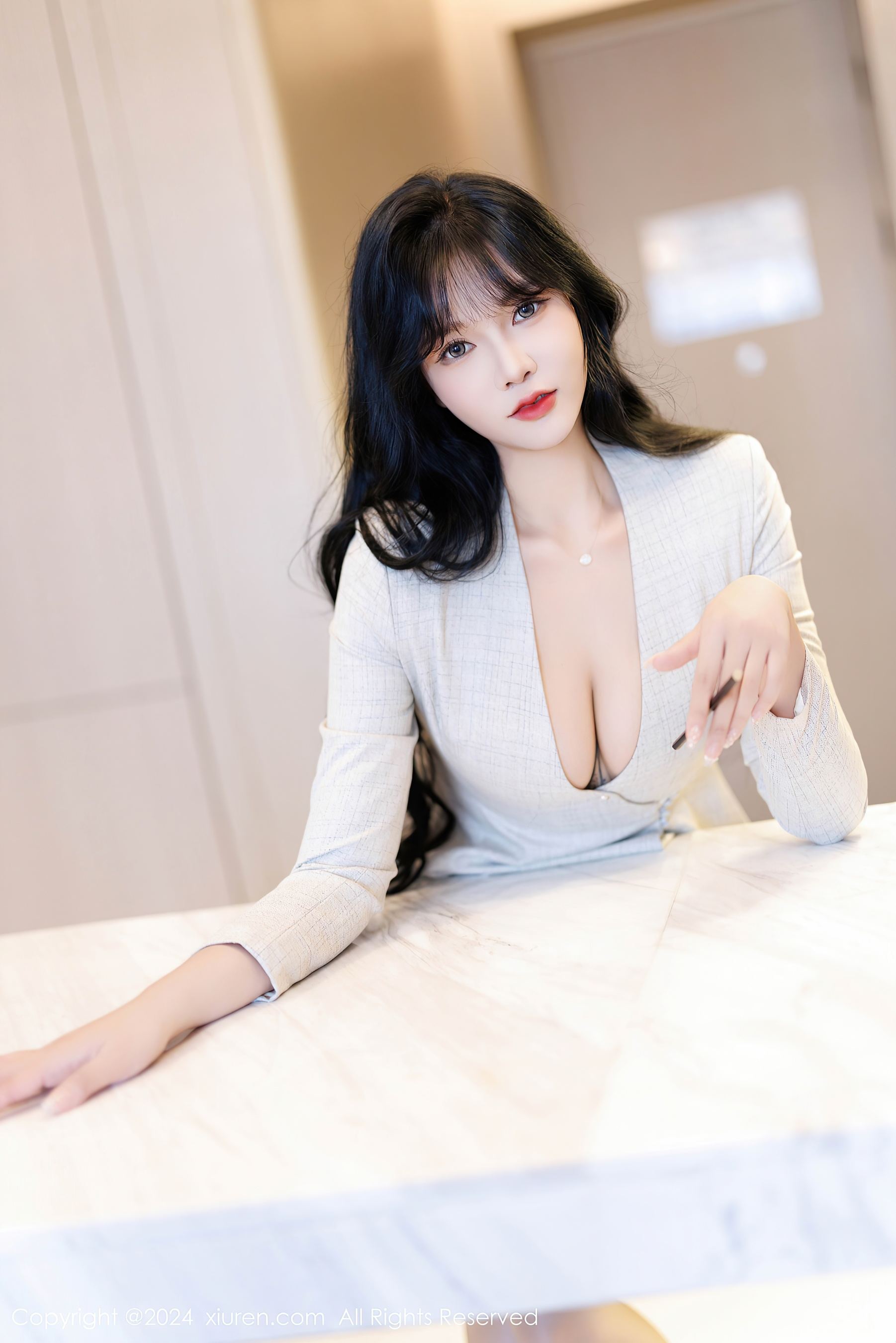 秀人网 No.9398 娜比 丝袜短裙插图7