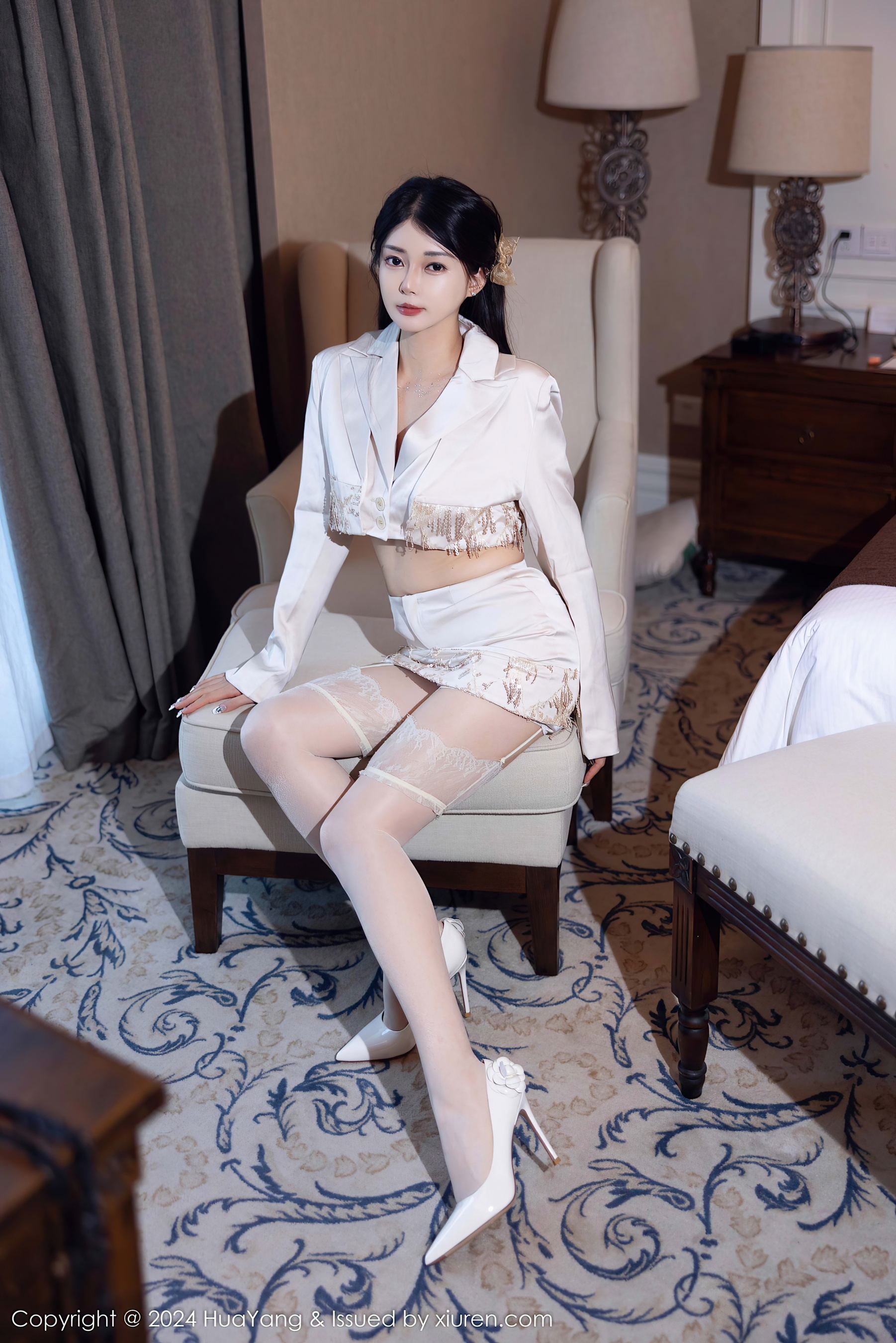 花漾 VOL.615 凯竹Quinn 丝袜美腿插图7