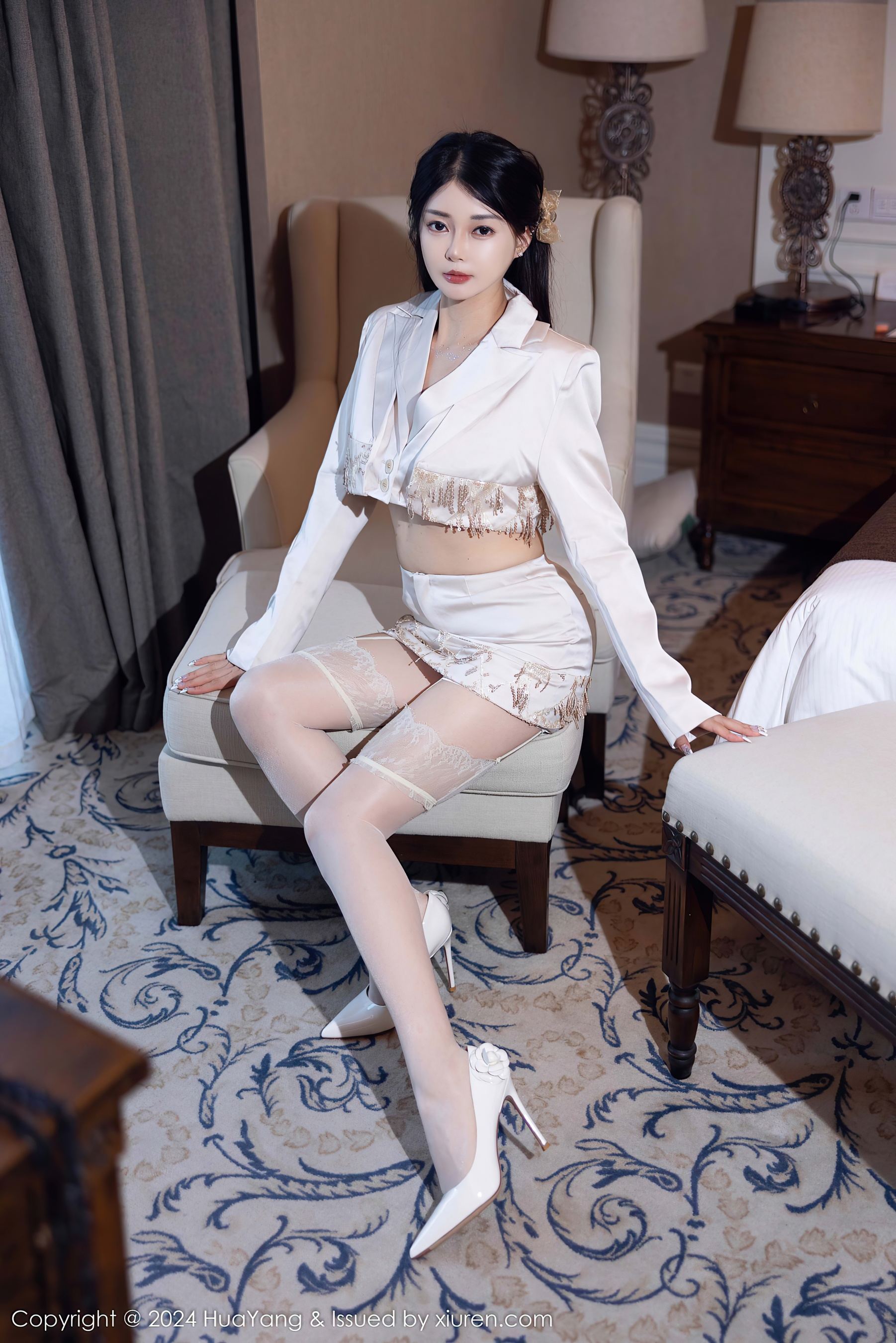 花漾 VOL.615 凯竹Quinn 丝袜美腿插图8