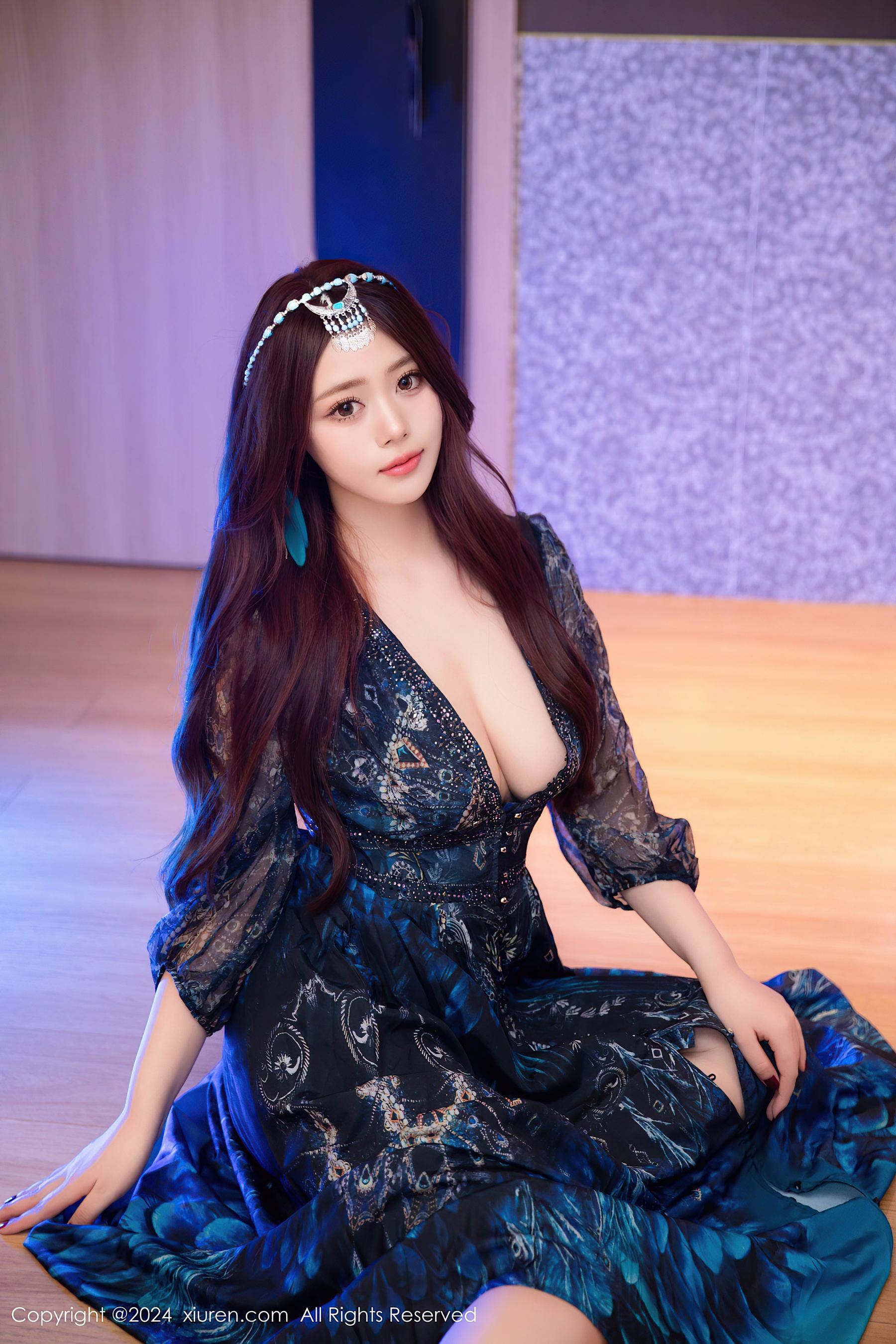 秀人网 No.9403 蛋蛋宝 黑丝美腿插图4