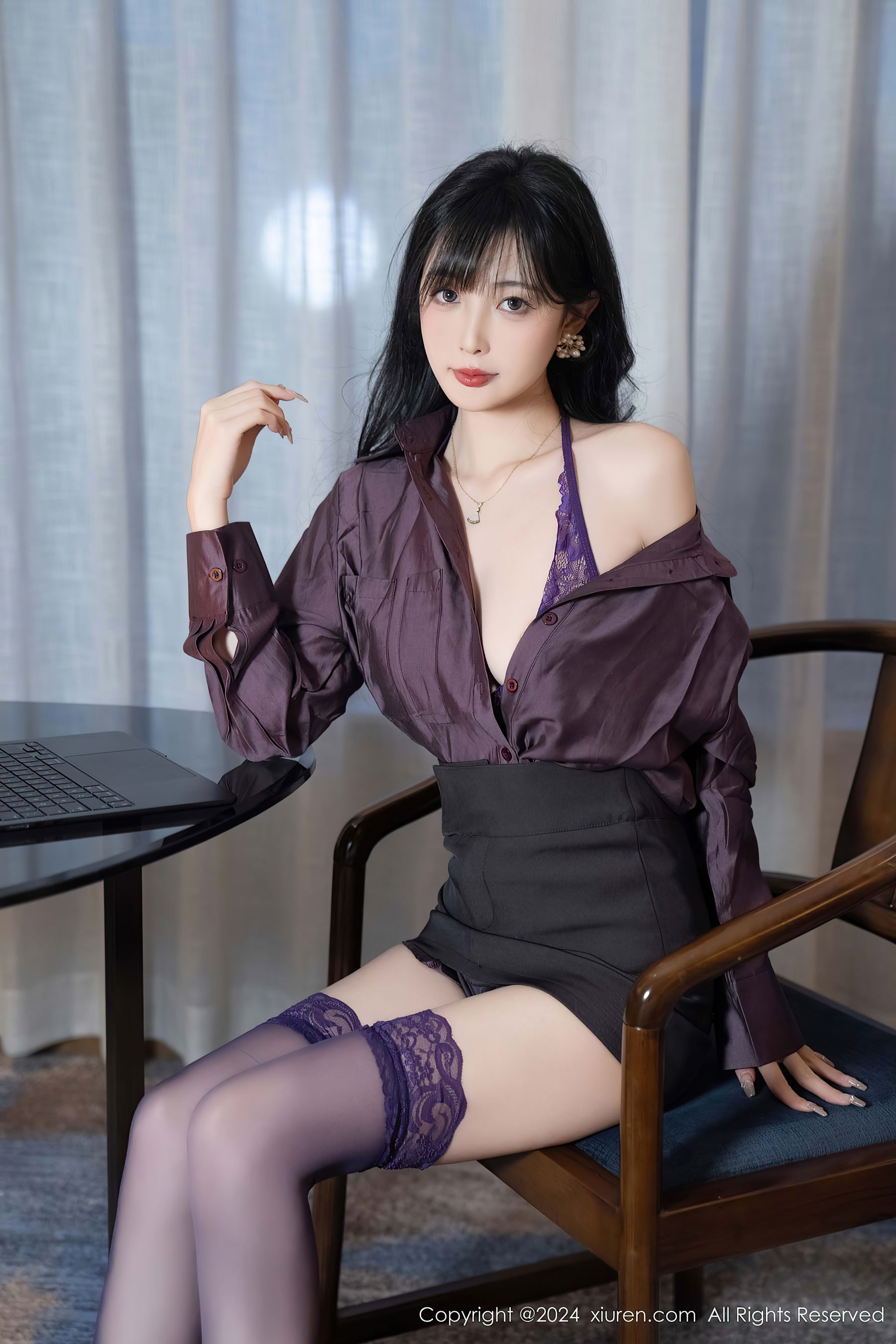 秀人网 No.9428 林星阑 丝袜美腿插图2