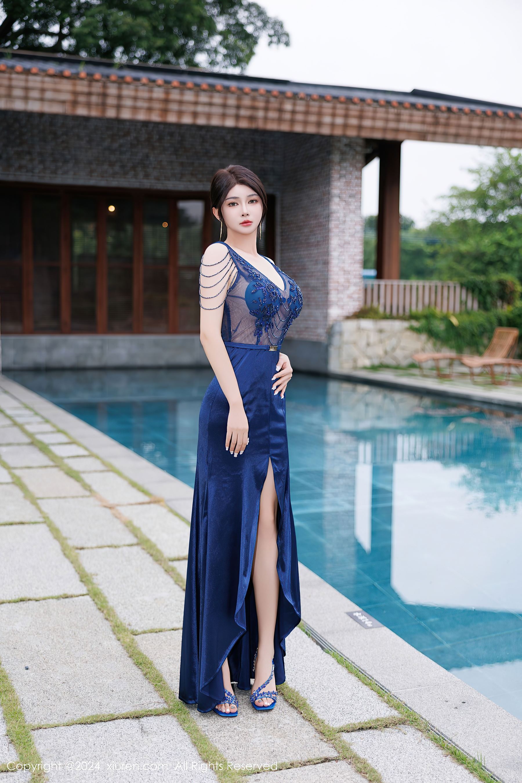 秀人网 No.9435 凯竹Quinn 美乳性感插图3
