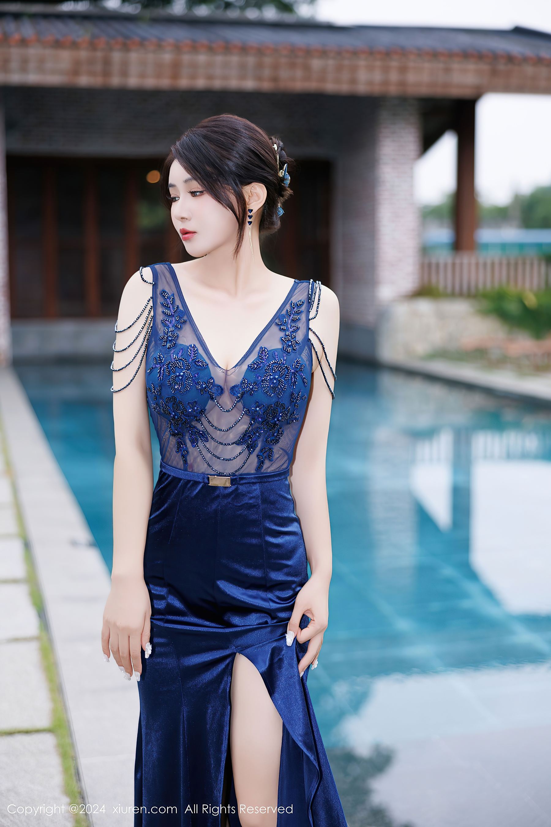 秀人网 No.9435 凯竹Quinn 美乳性感插图9