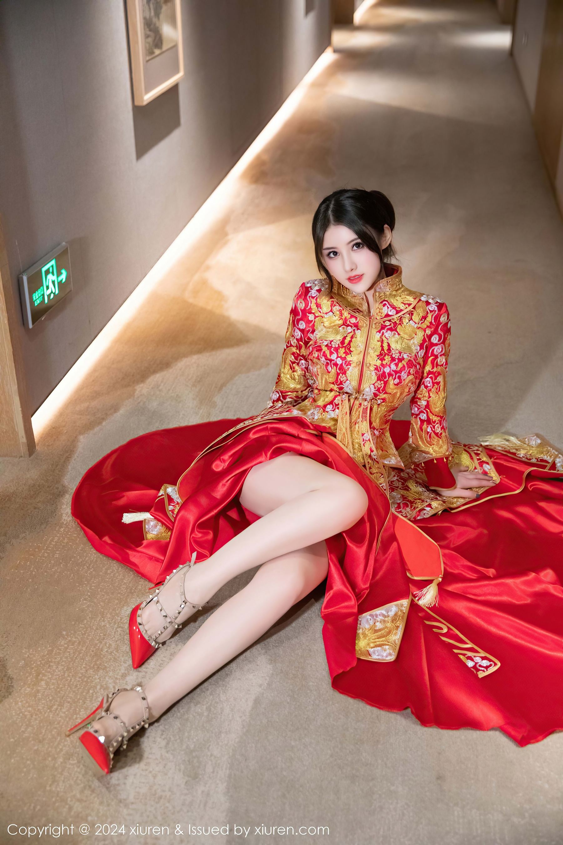 秀人网 No.9494 诗诗kiki 美腿新娘插图7