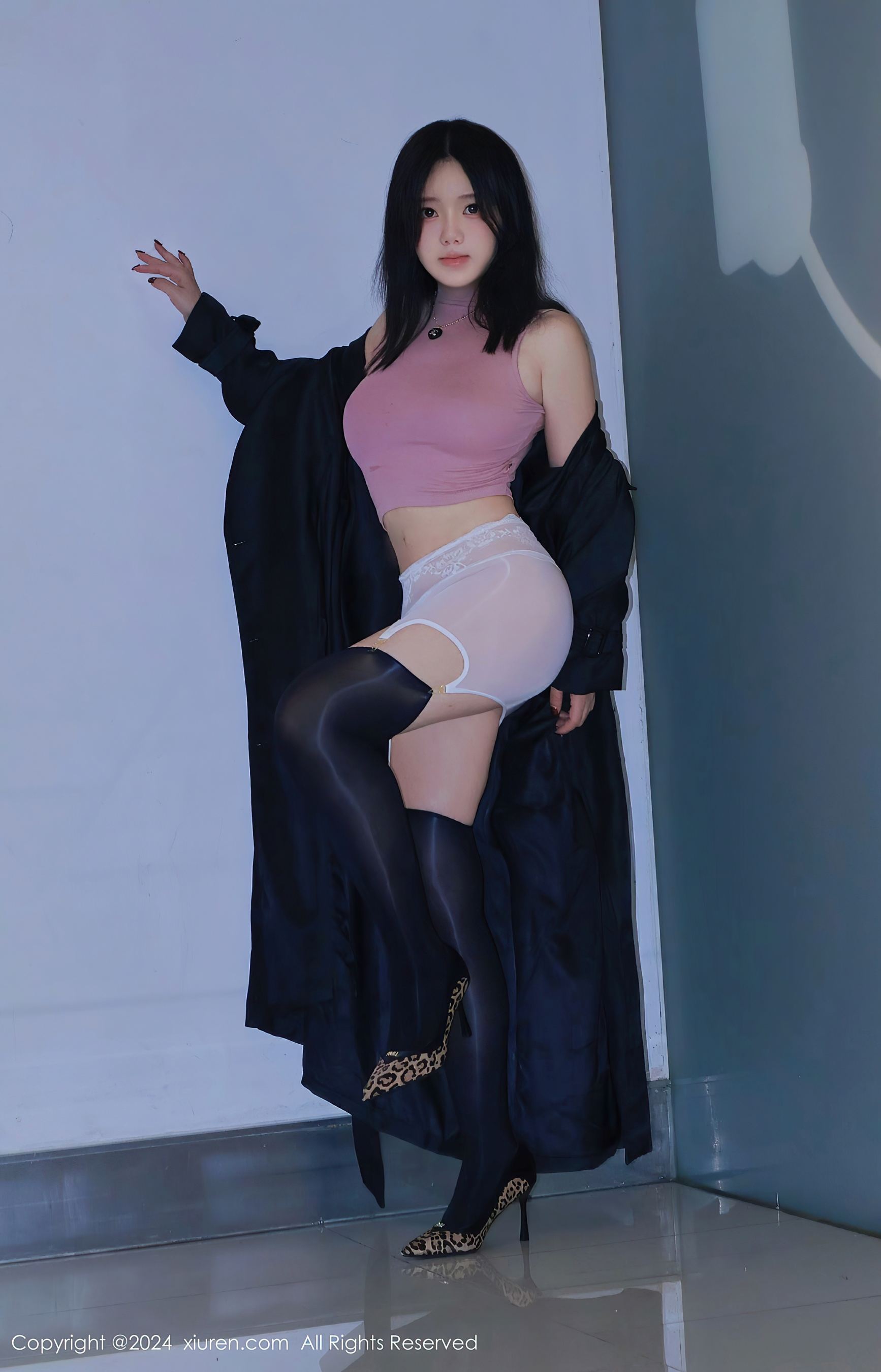 秀人网 No.9489 小薯条nienie 黑丝美腿插图8