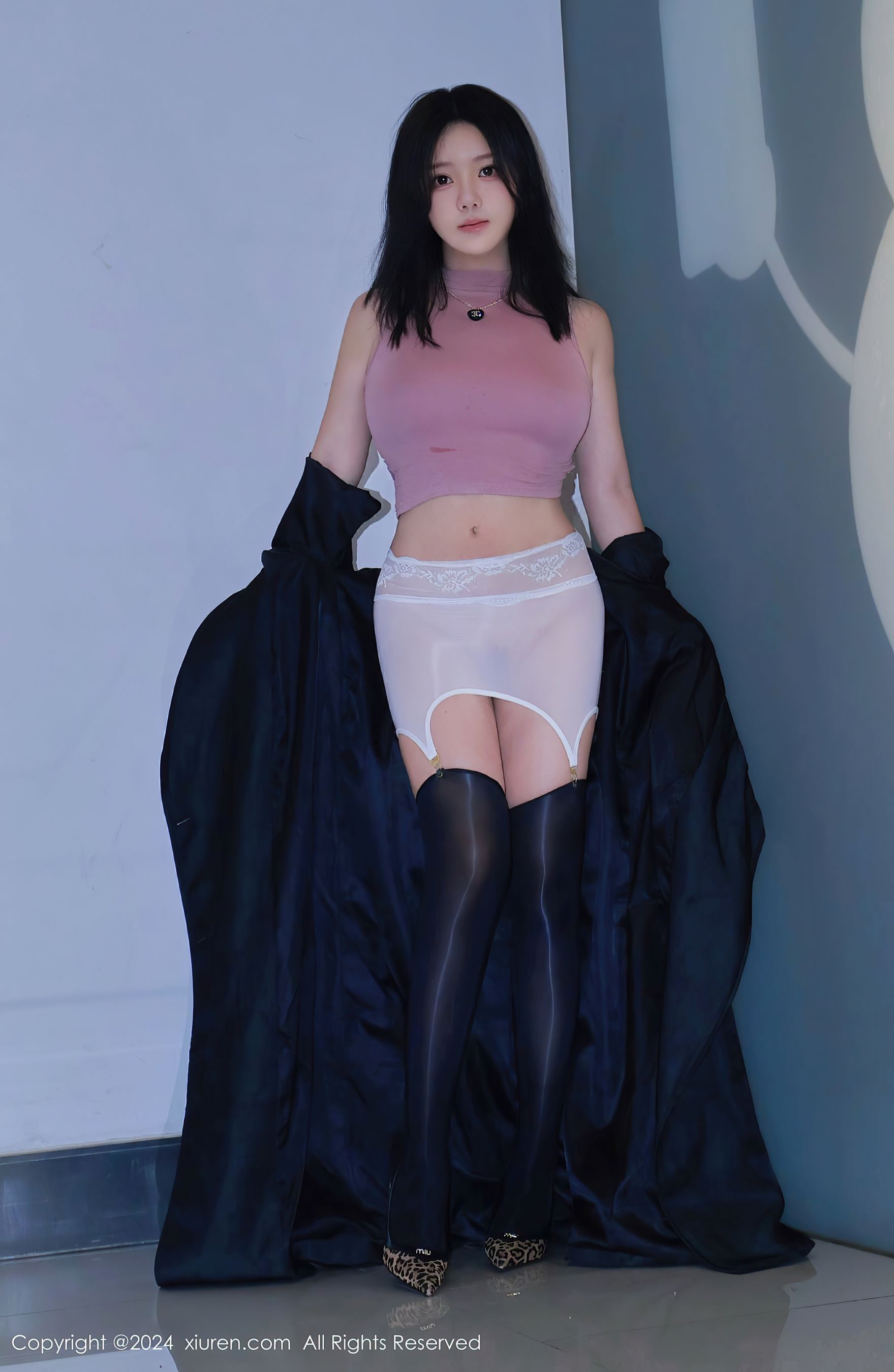 秀人网 No.9489 小薯条nienie 黑丝美腿插图5