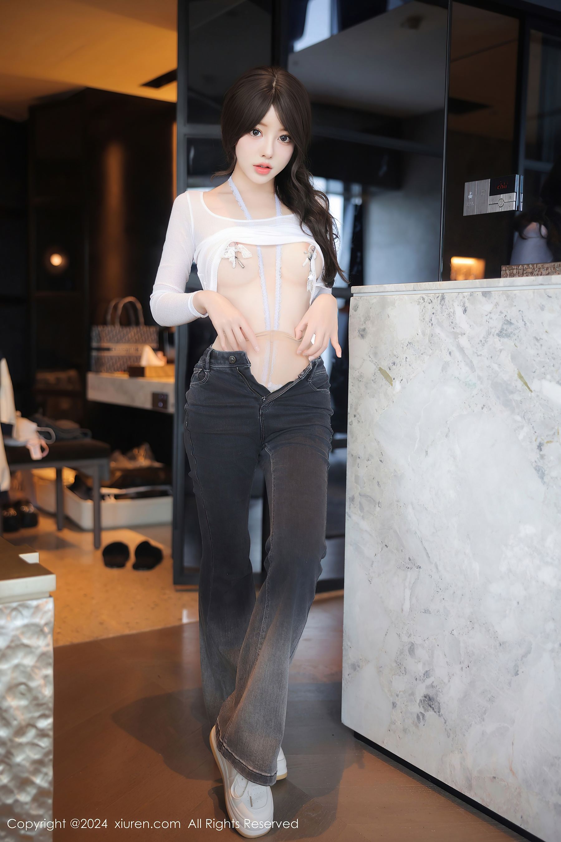 秀人网 No.9524 桃妖夭 美腿丝袜插图5