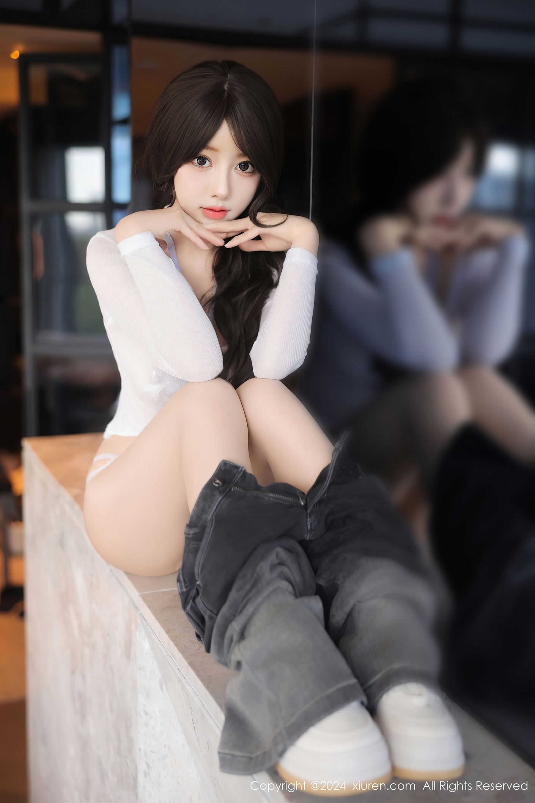 秀人网 No.9524 桃妖夭 美腿丝袜插图