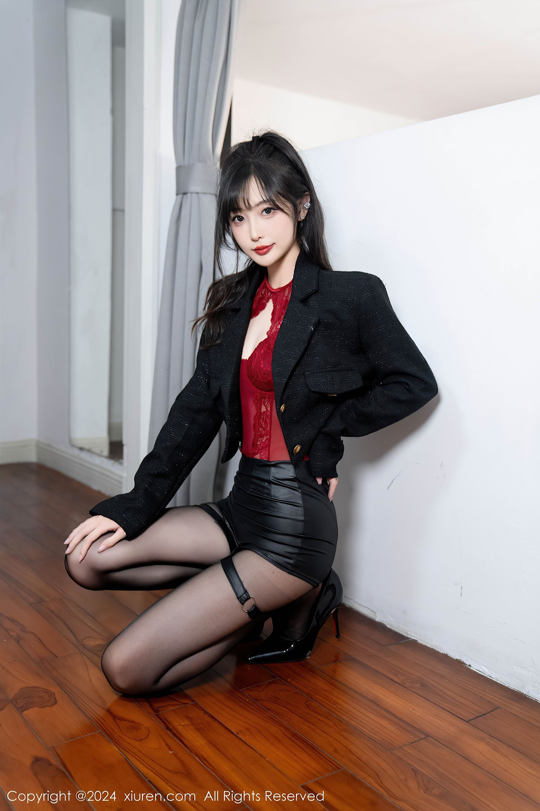 秀人网 No.9561 林星阑 黑丝美腿插图6