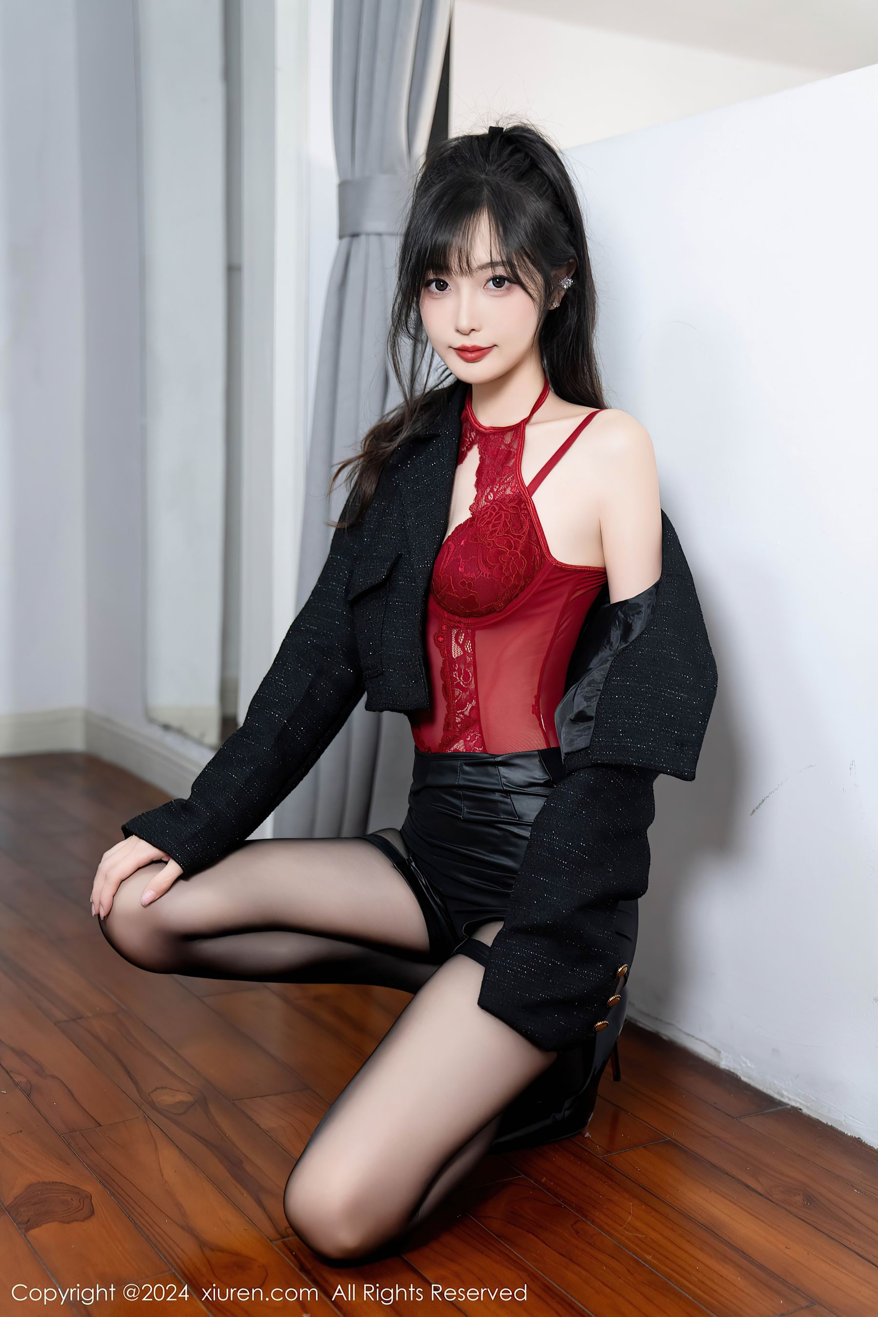 秀人网 No.9561 林星阑 黑丝美腿插图7