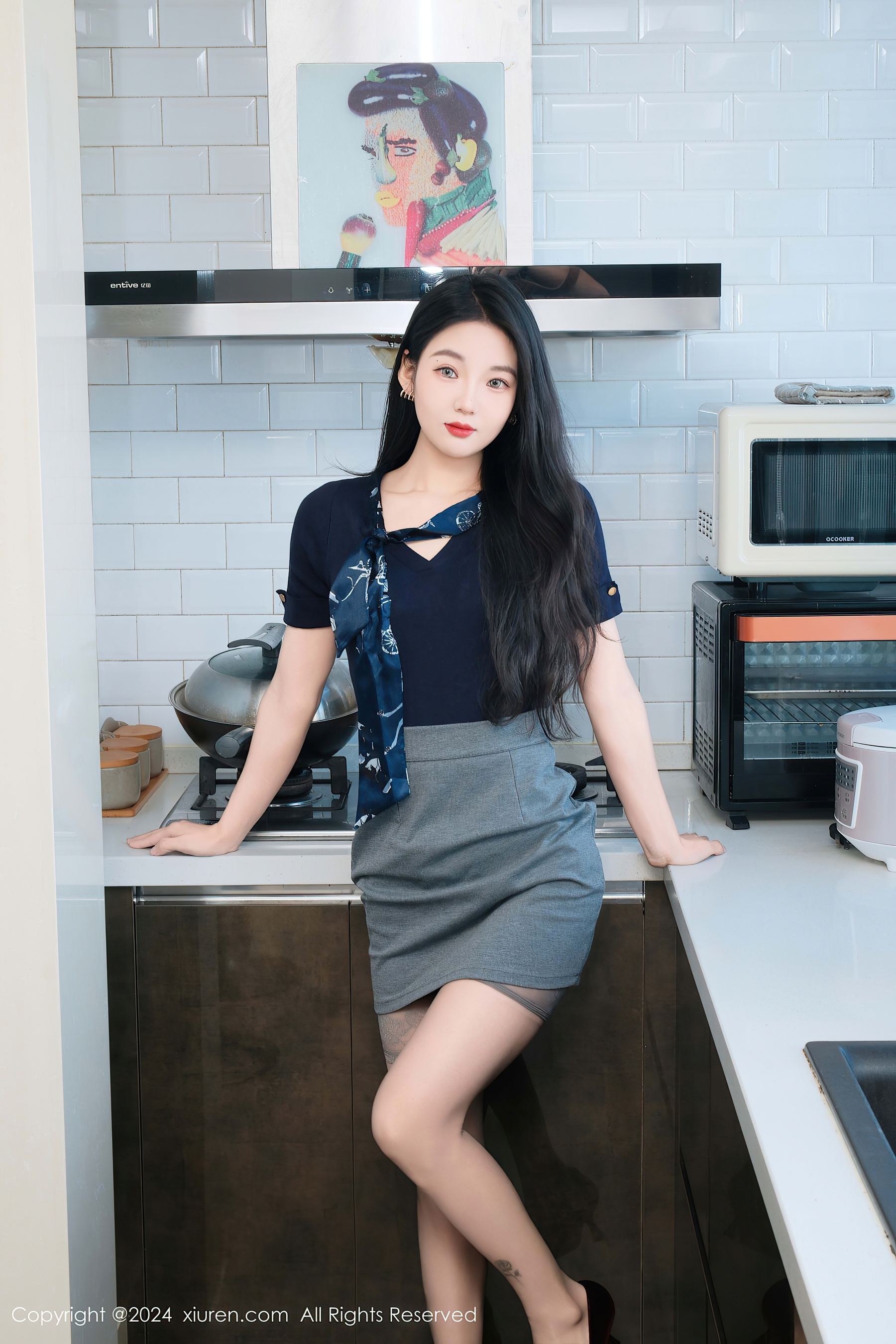 秀人网 No.9580 希恬儿 丝袜美腿插图1
