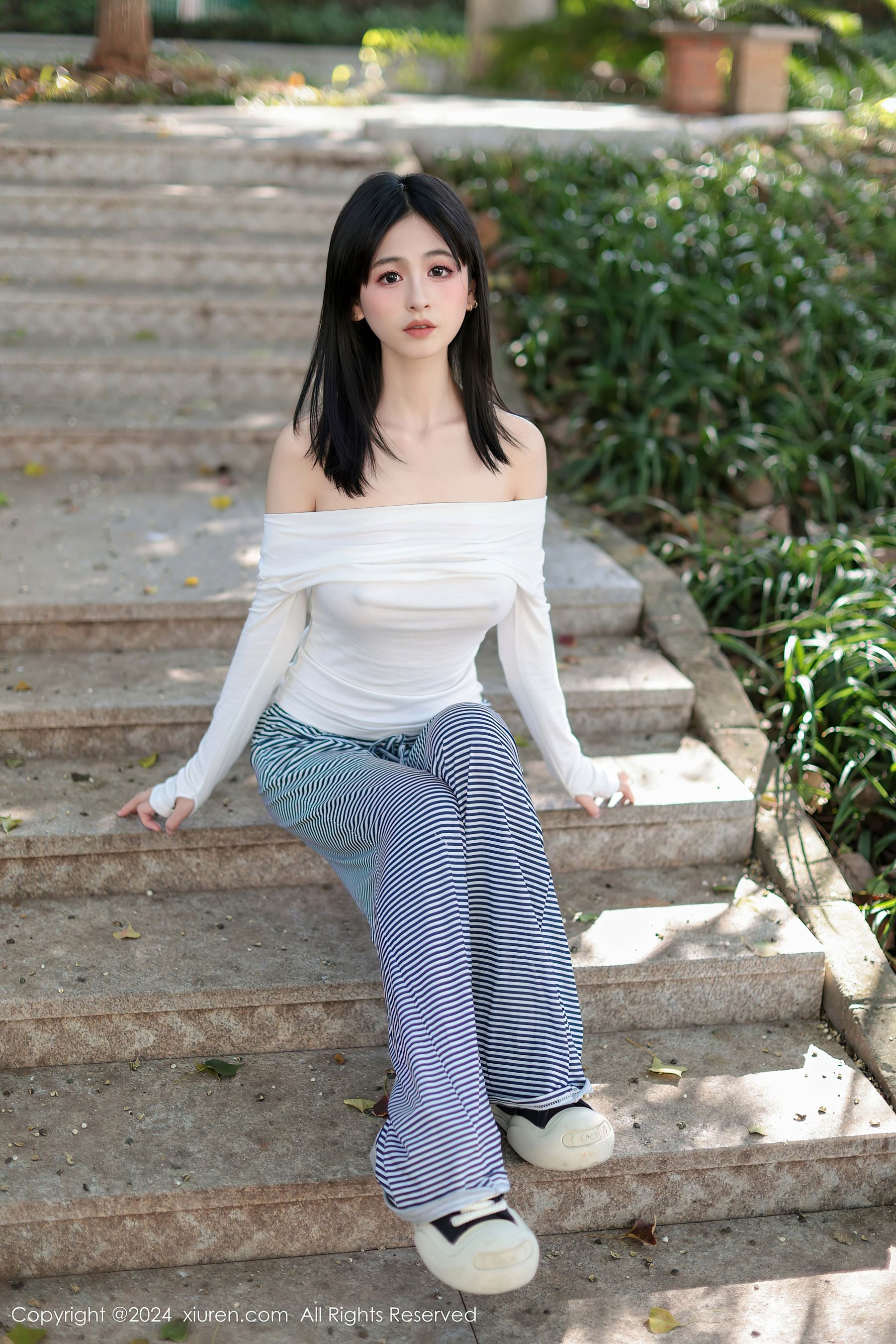 秀人网 No.9605 奶芙乔乔 美腿黑丝插图5