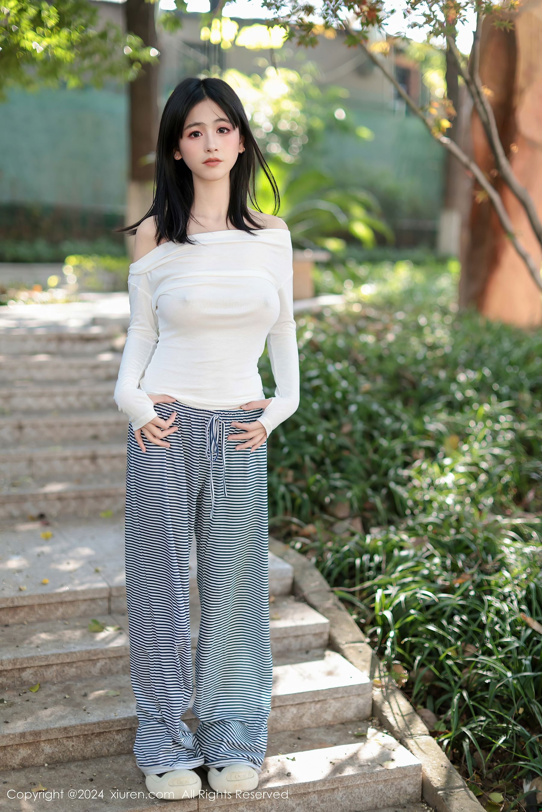 秀人网 No.9605 奶芙乔乔 美腿黑丝插图7