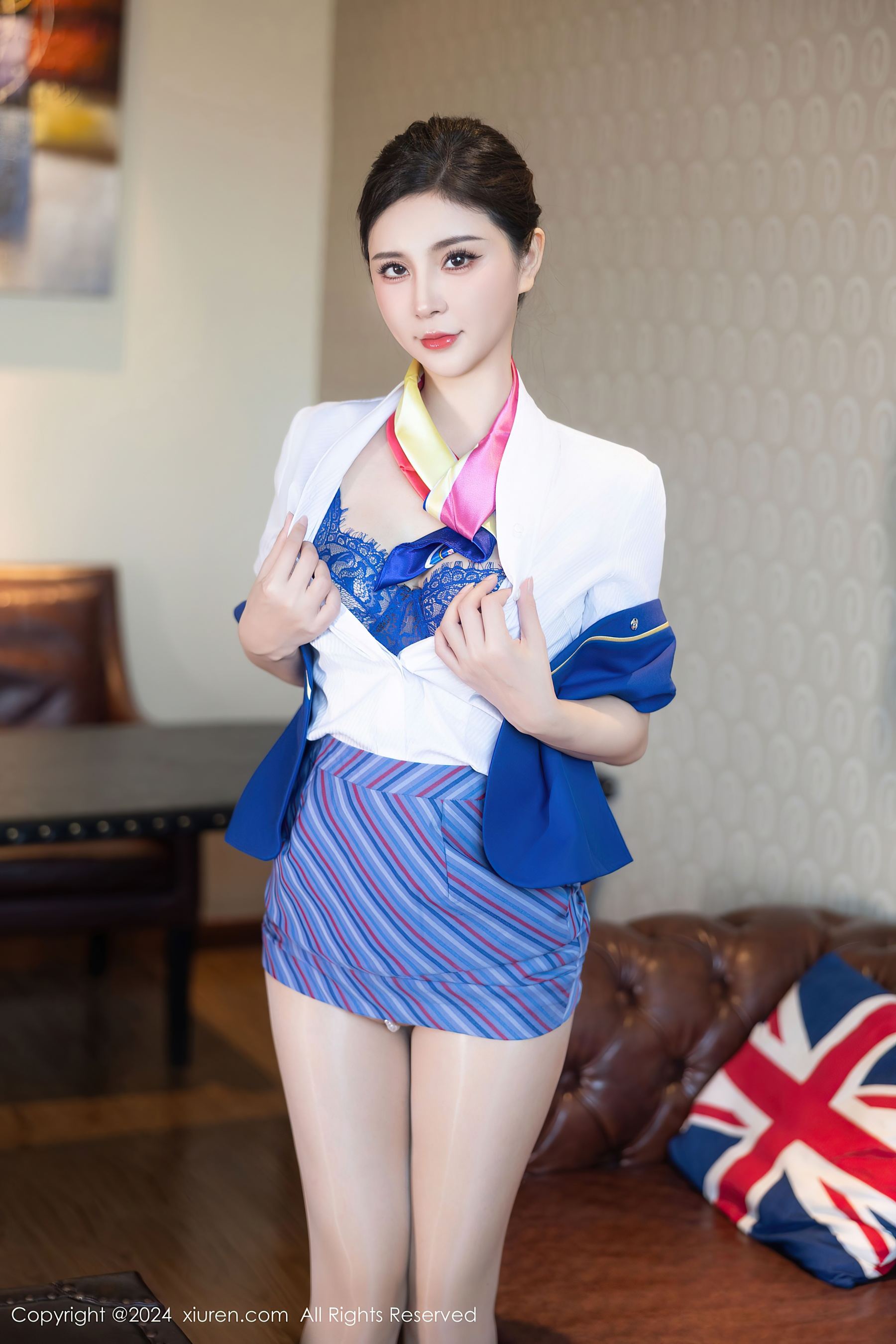 秀人网 No.9612 小蛮妖Yummy 丝袜美腿插图3