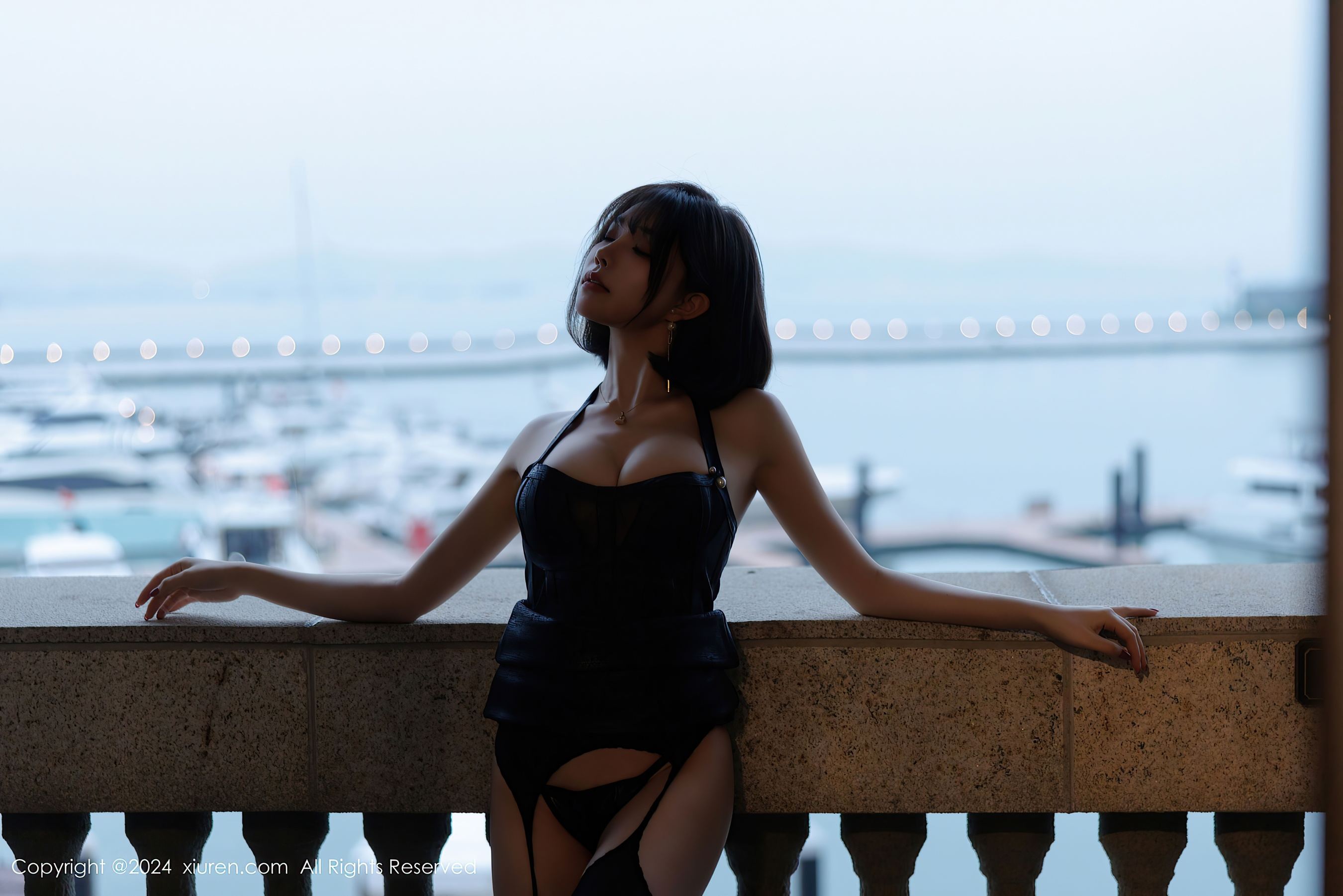秀人网 No.9624 徐莉芝Booty 黑丝美腿插图9