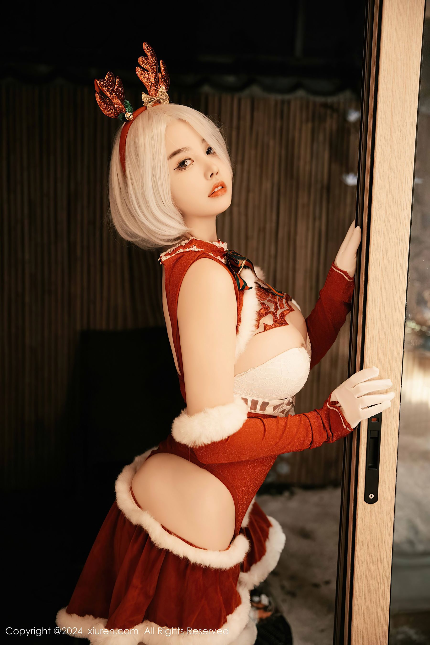 秀人网 No.9660 樱桃小犊子 美臀性感插图2