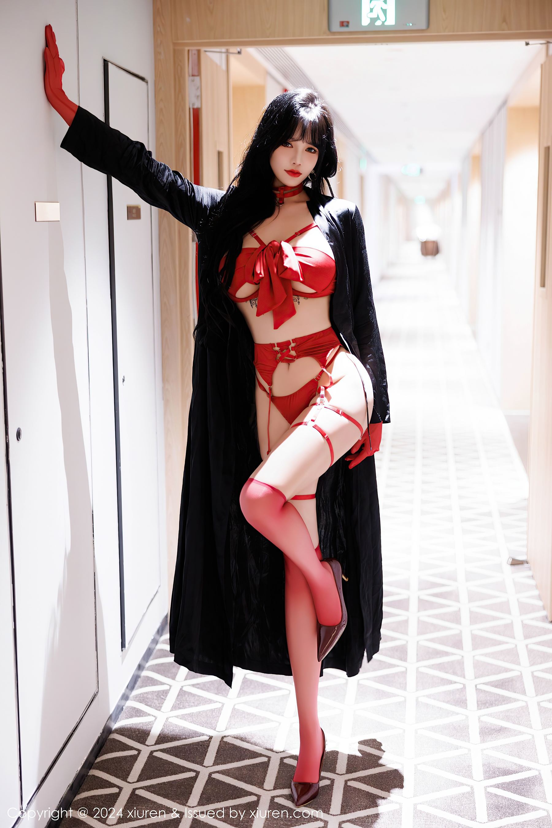 秀人网 No.9671 娜比 丝袜美腿插图1