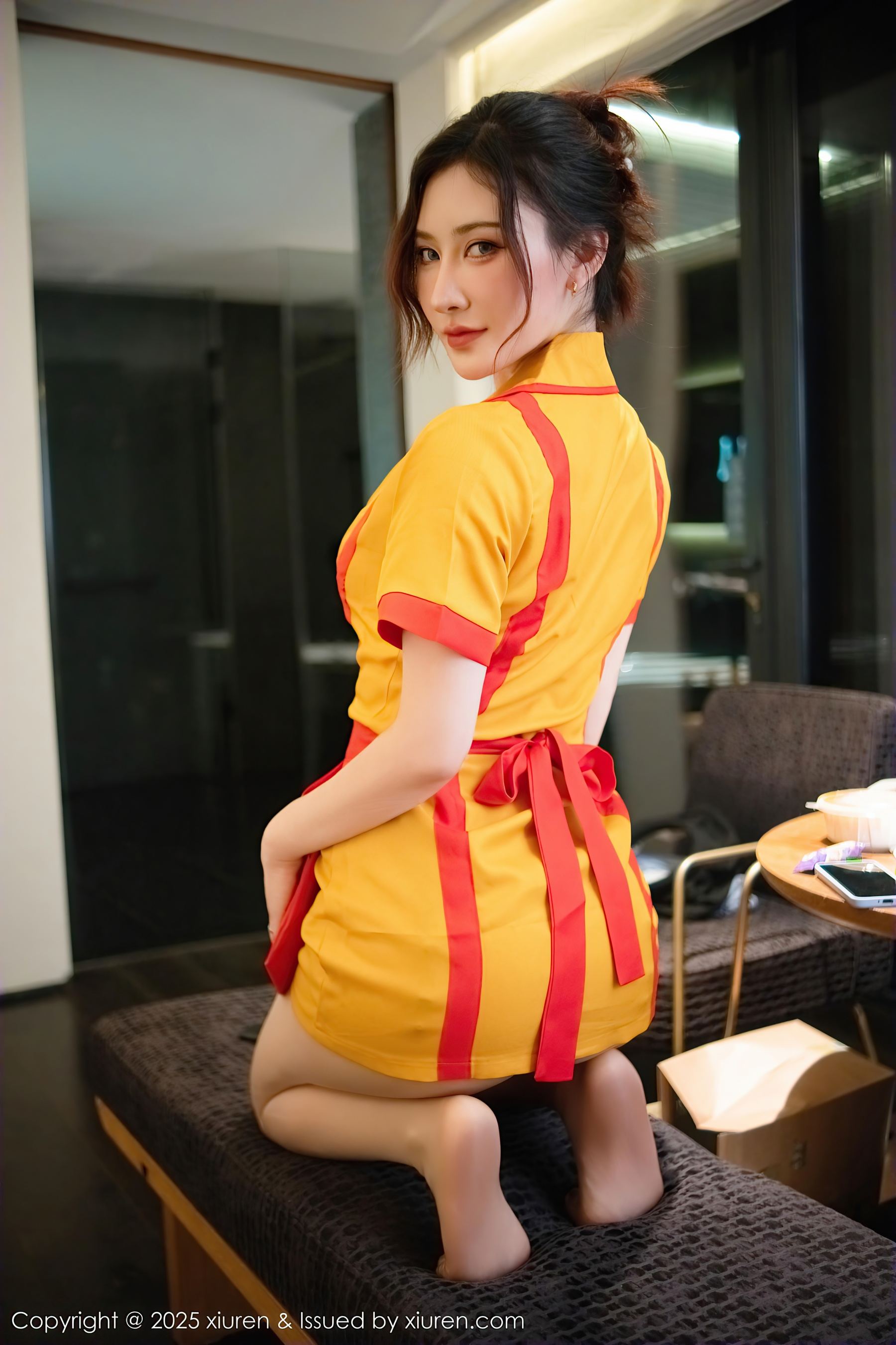 秀人网 No.9695 蕾蕾醒了没 丰腴美臀插图5