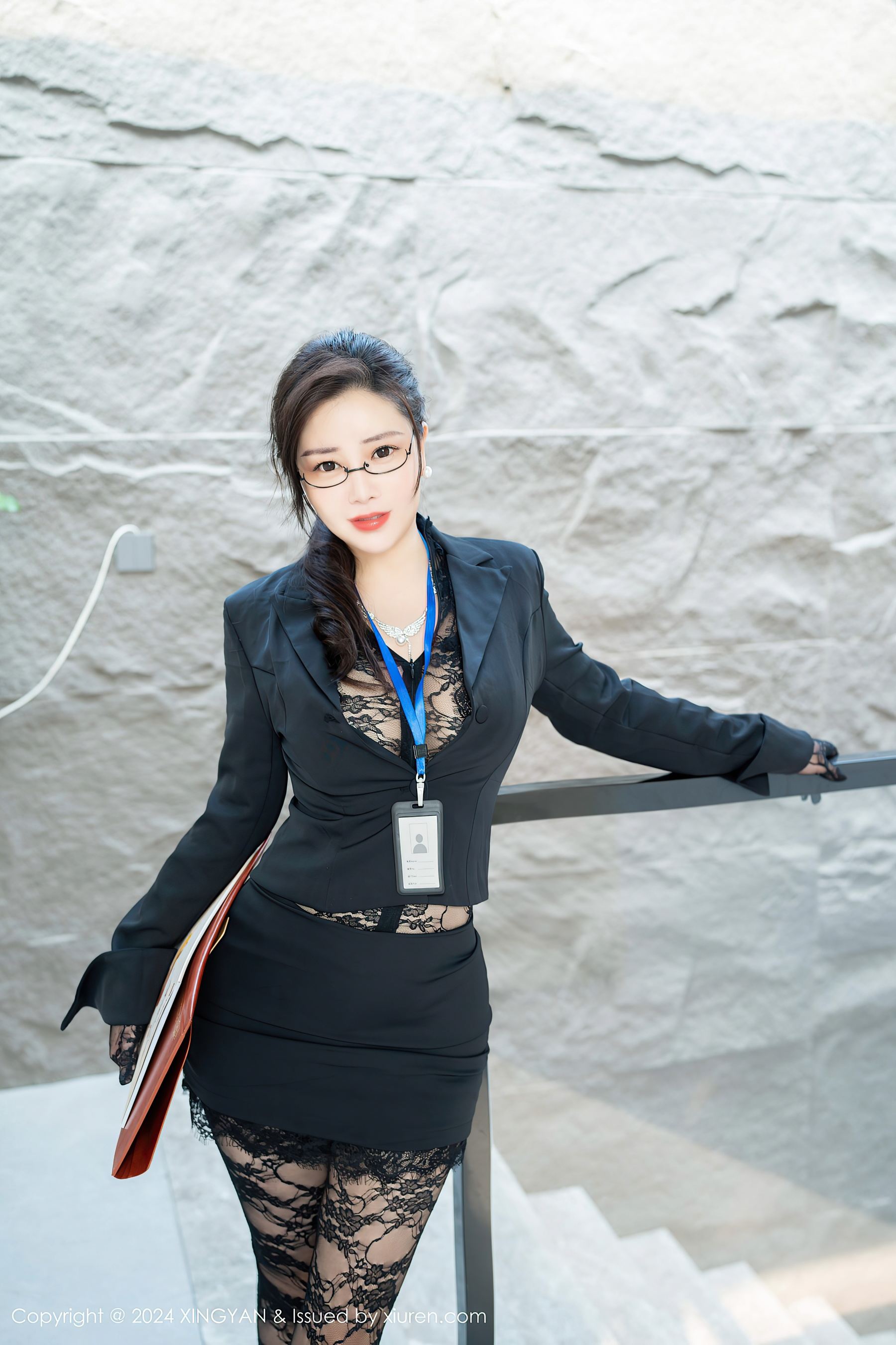 星颜社 VOL.287 王婉悠Queen 黑丝美臀插图