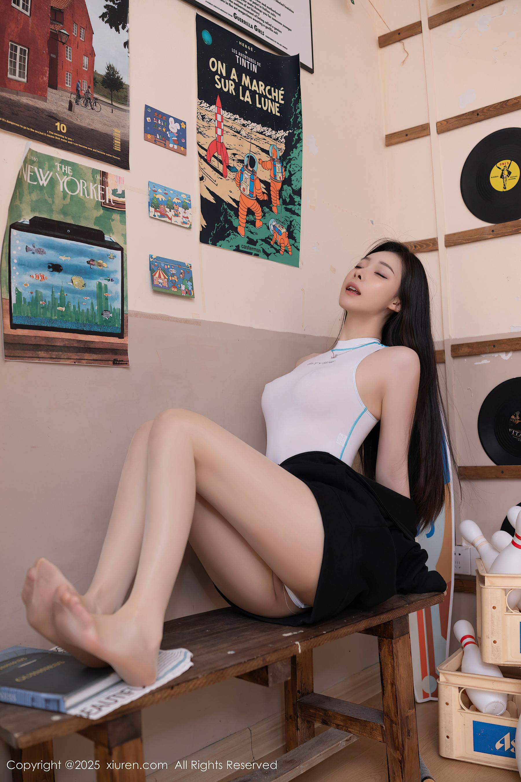 秀人网 No.9707 小逗逗 丝袜美腿插图6