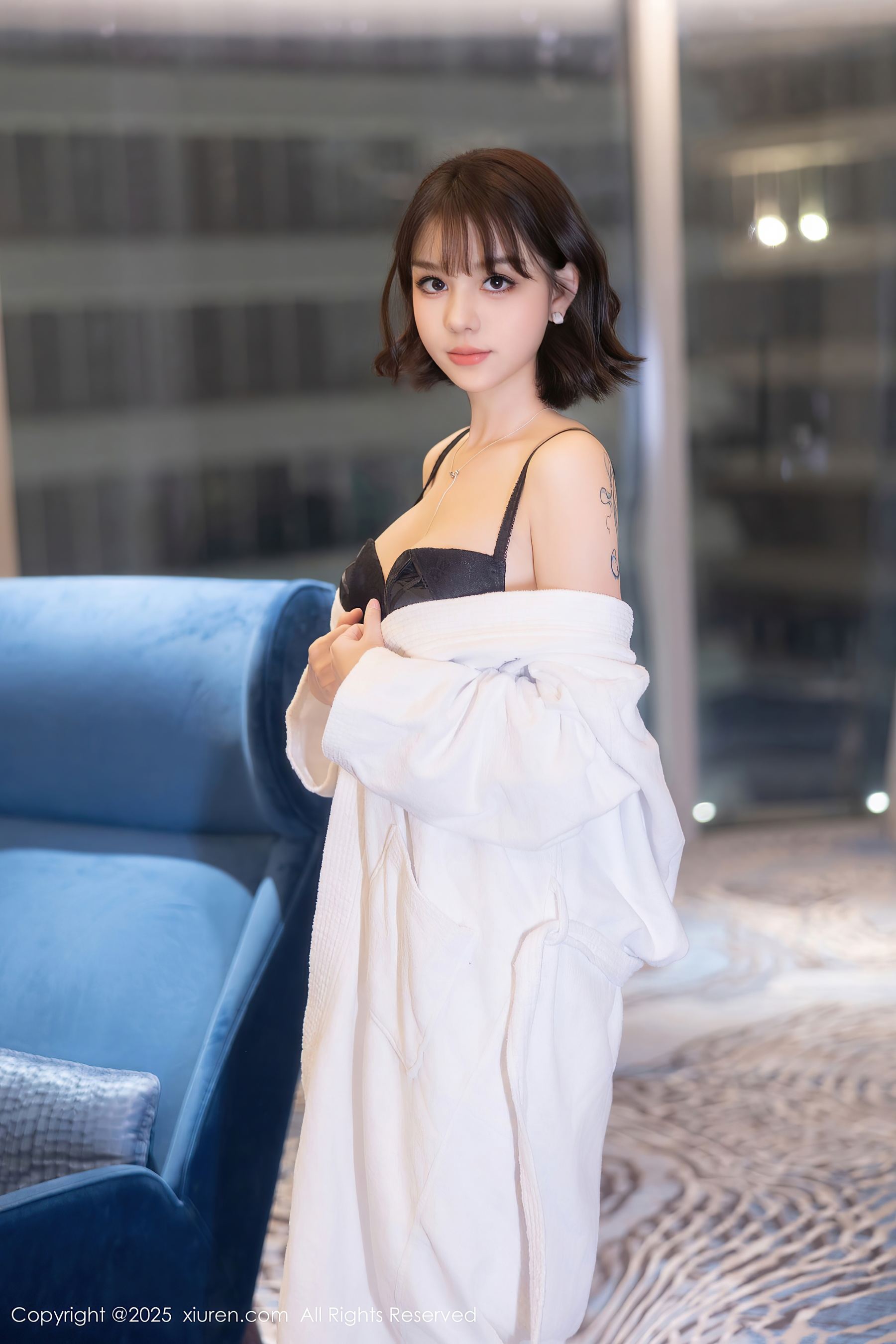 秀人网 No.9713 黎苏苏 黑丝美腿插图4