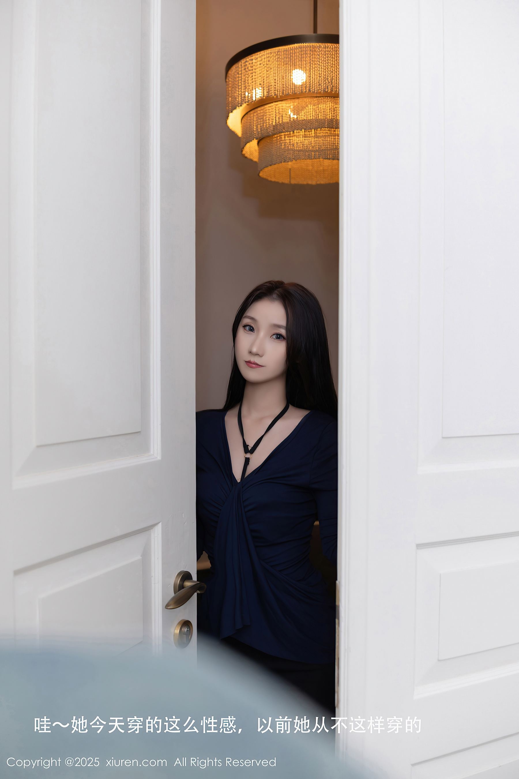 秀人网 No.9729 杏子Yada 黑丝美腿插图7