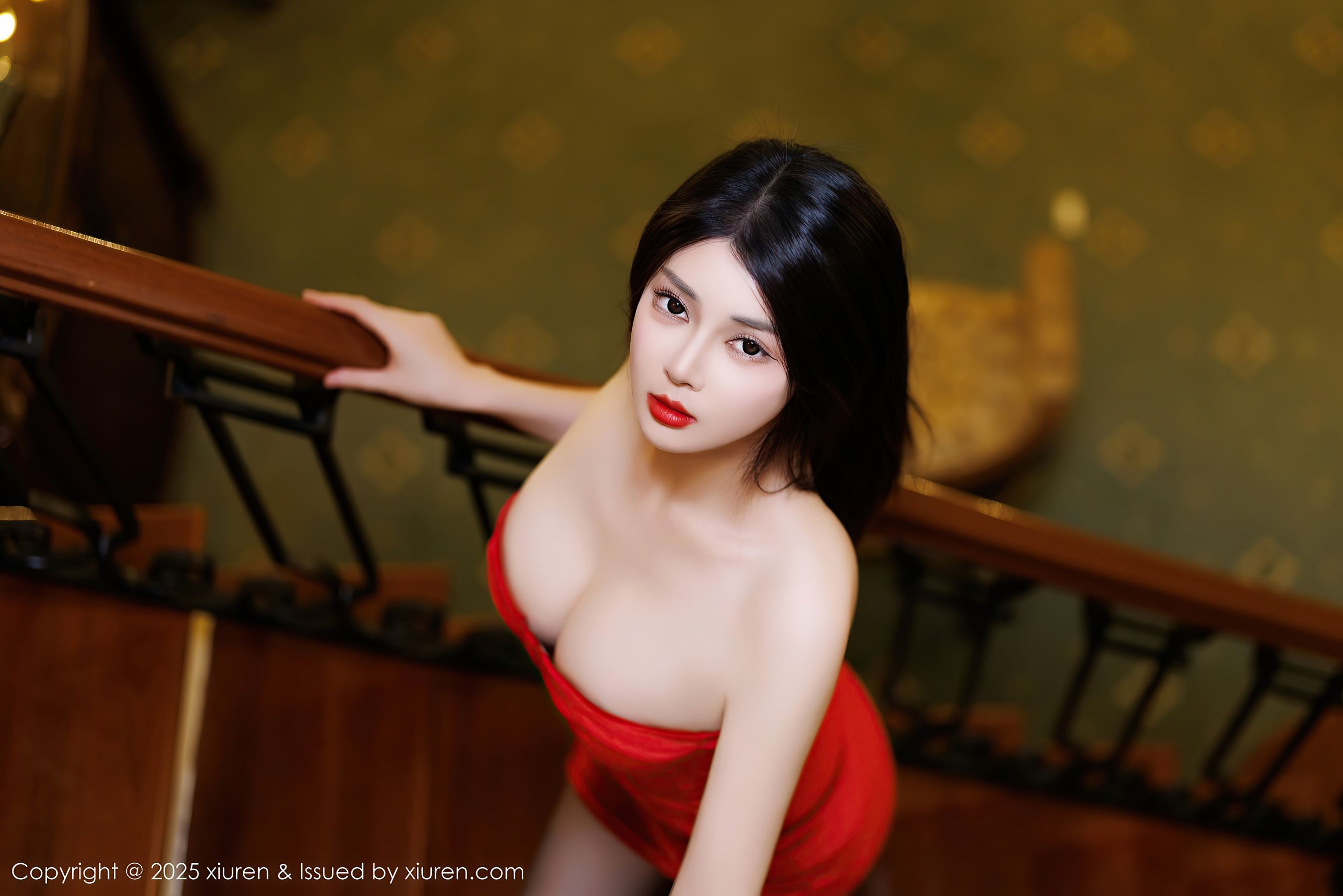 秀人网 No.9738 凯竹Quinn 黑丝美腿插图5