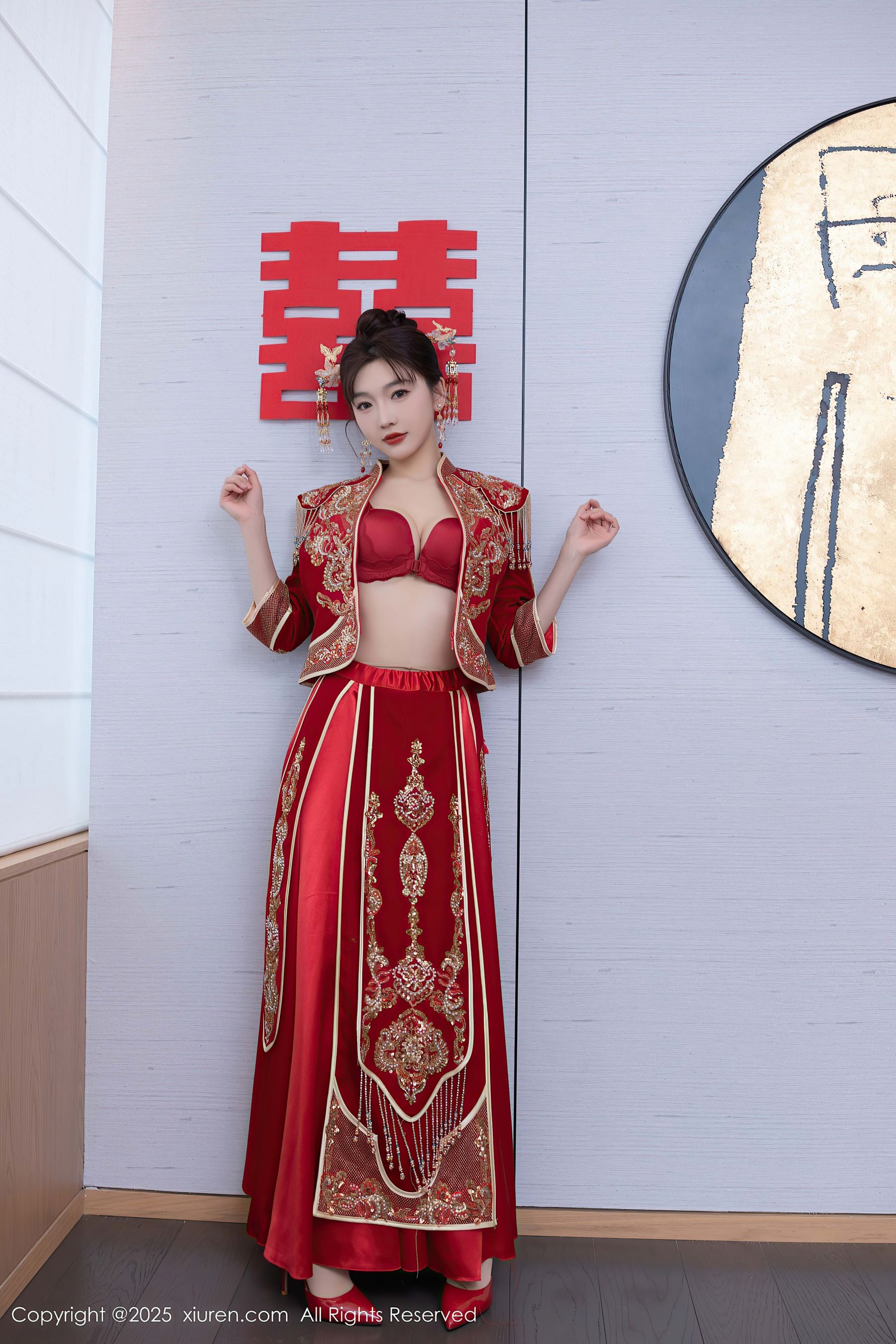 秀人网 No.9770 陆萱萱 丝袜美腿插图1