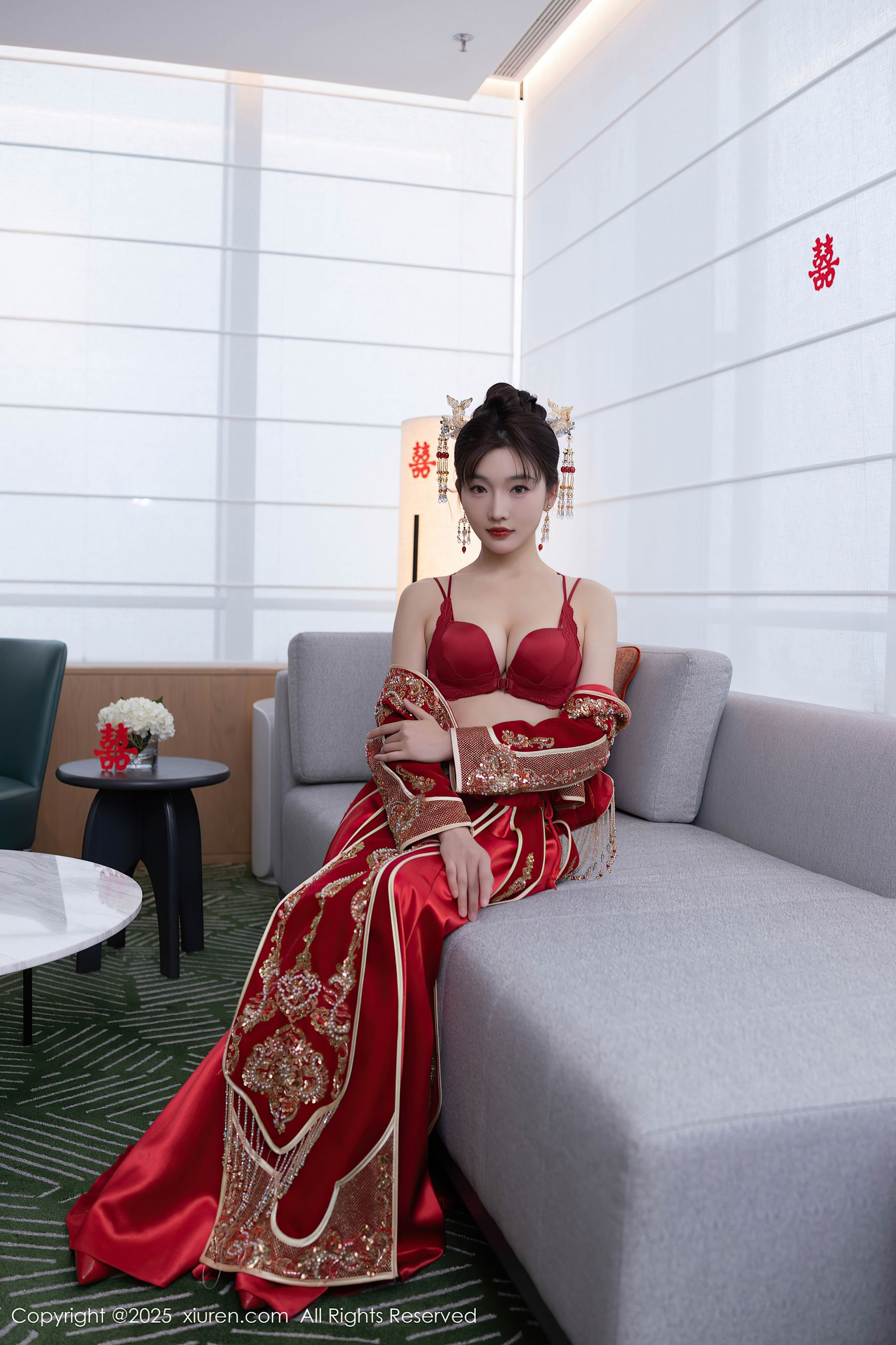 秀人网 No.9770 陆萱萱 丝袜美腿插图5