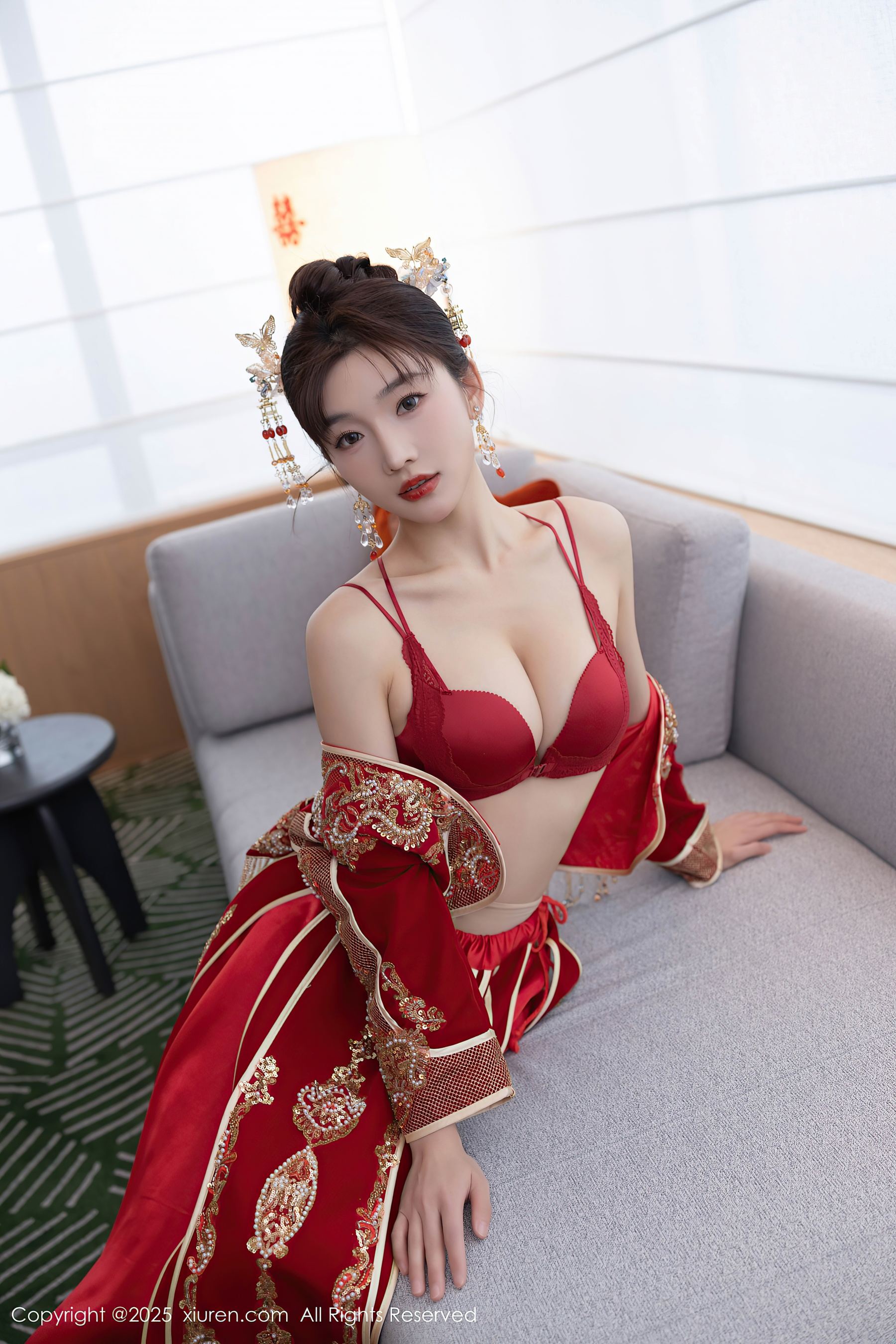 秀人网 No.9770 陆萱萱 丝袜美腿插图6