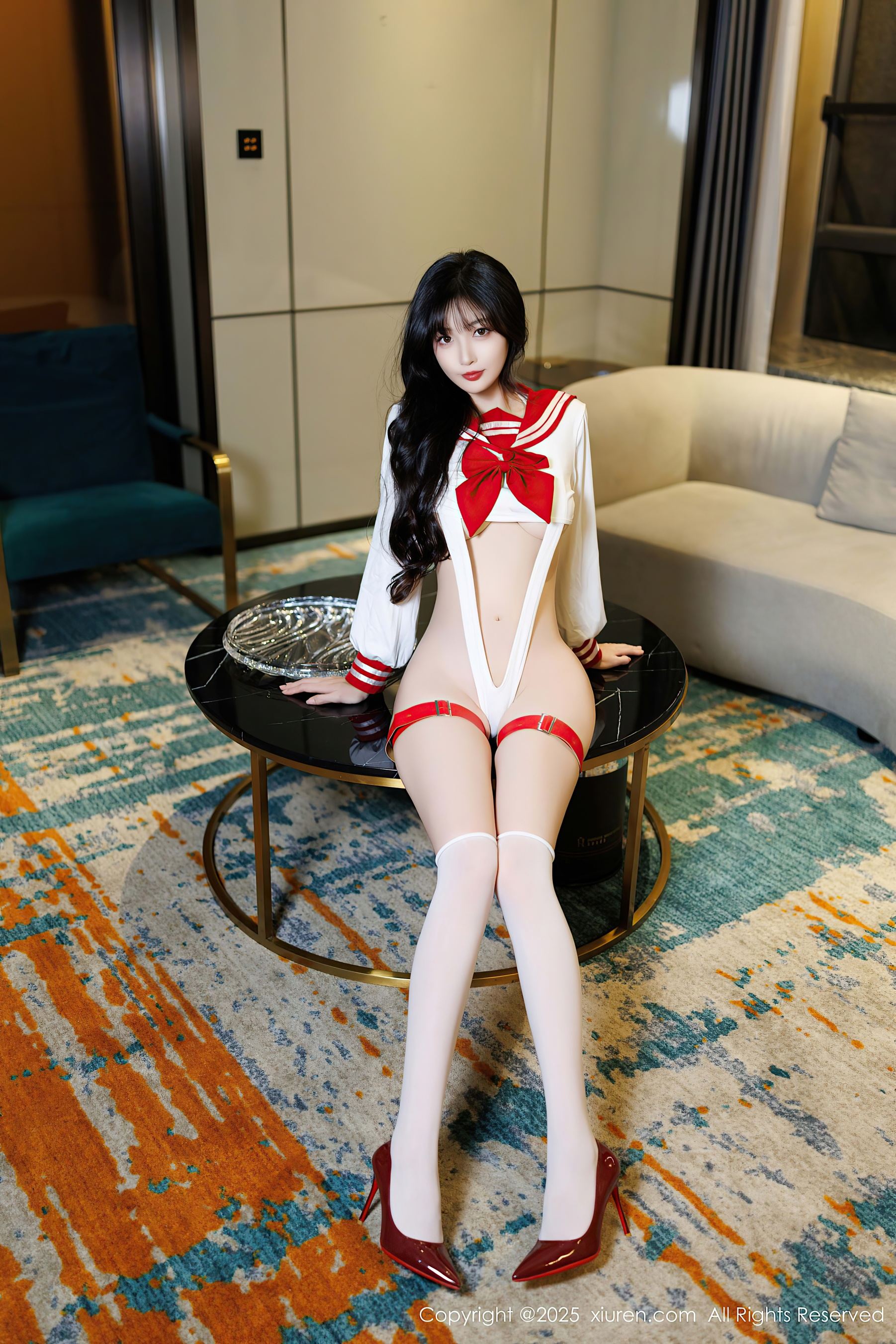 秀人网 No.9800 林星阑 丝袜美腿插图1
