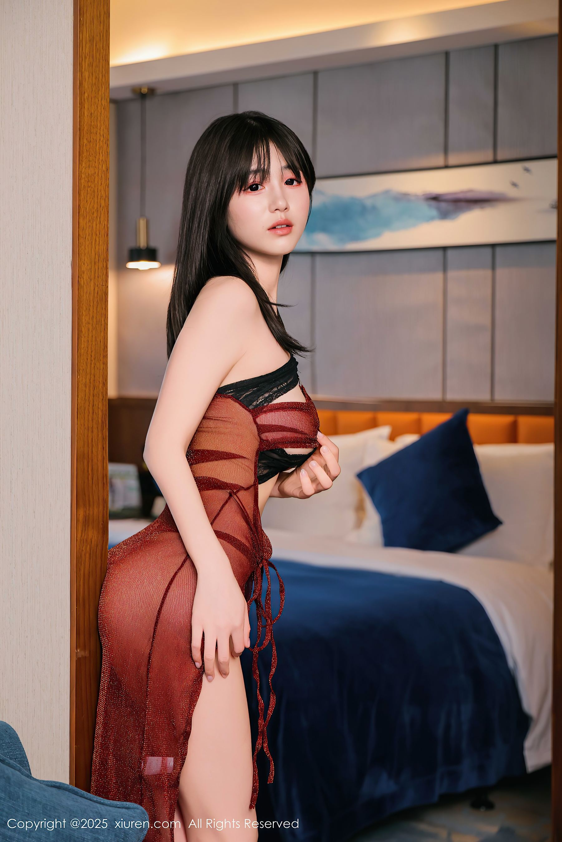 秀人网 No.9804 奶芙乔乔 美腿性感插图8