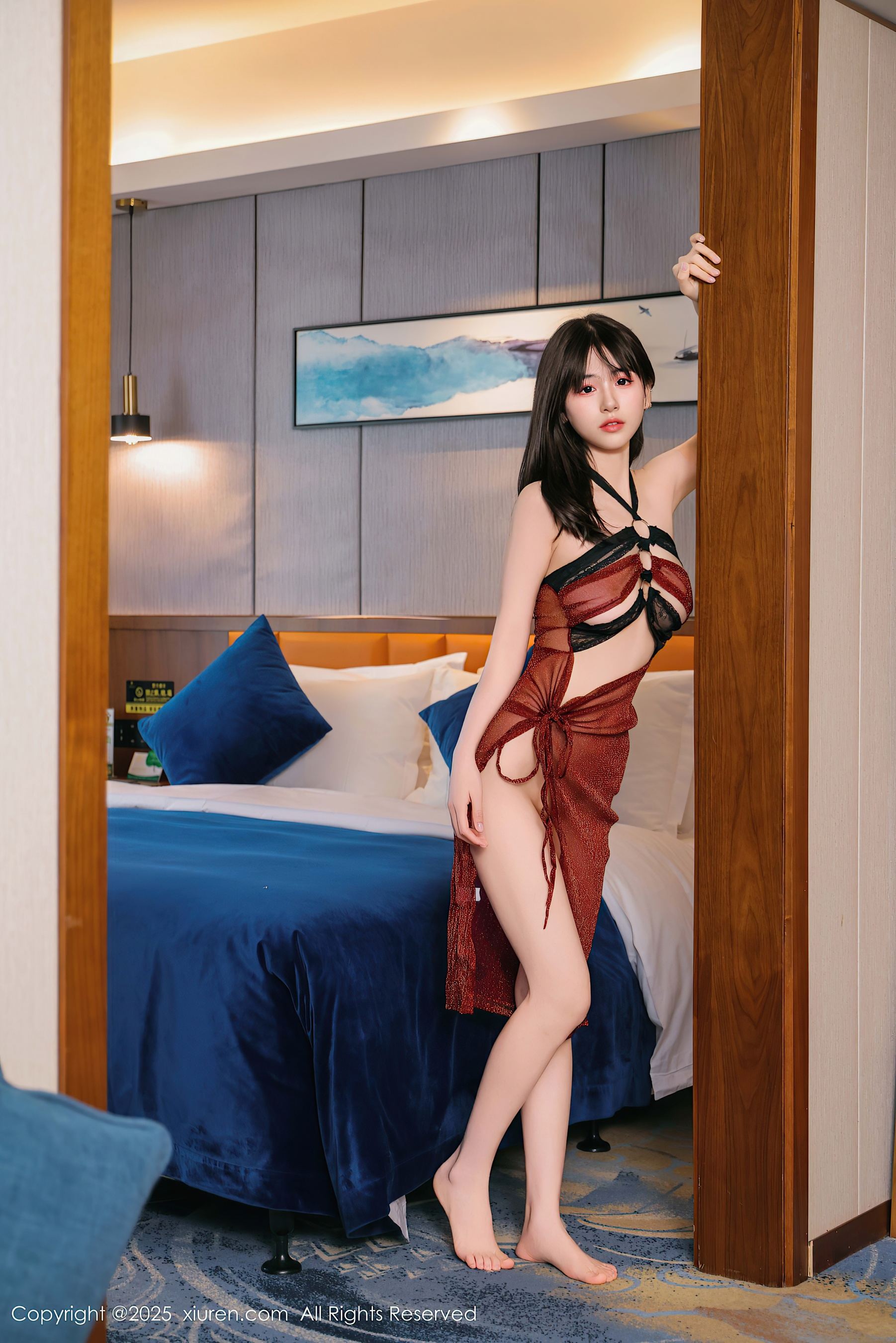 秀人网 No.9804 奶芙乔乔 美腿性感插图4