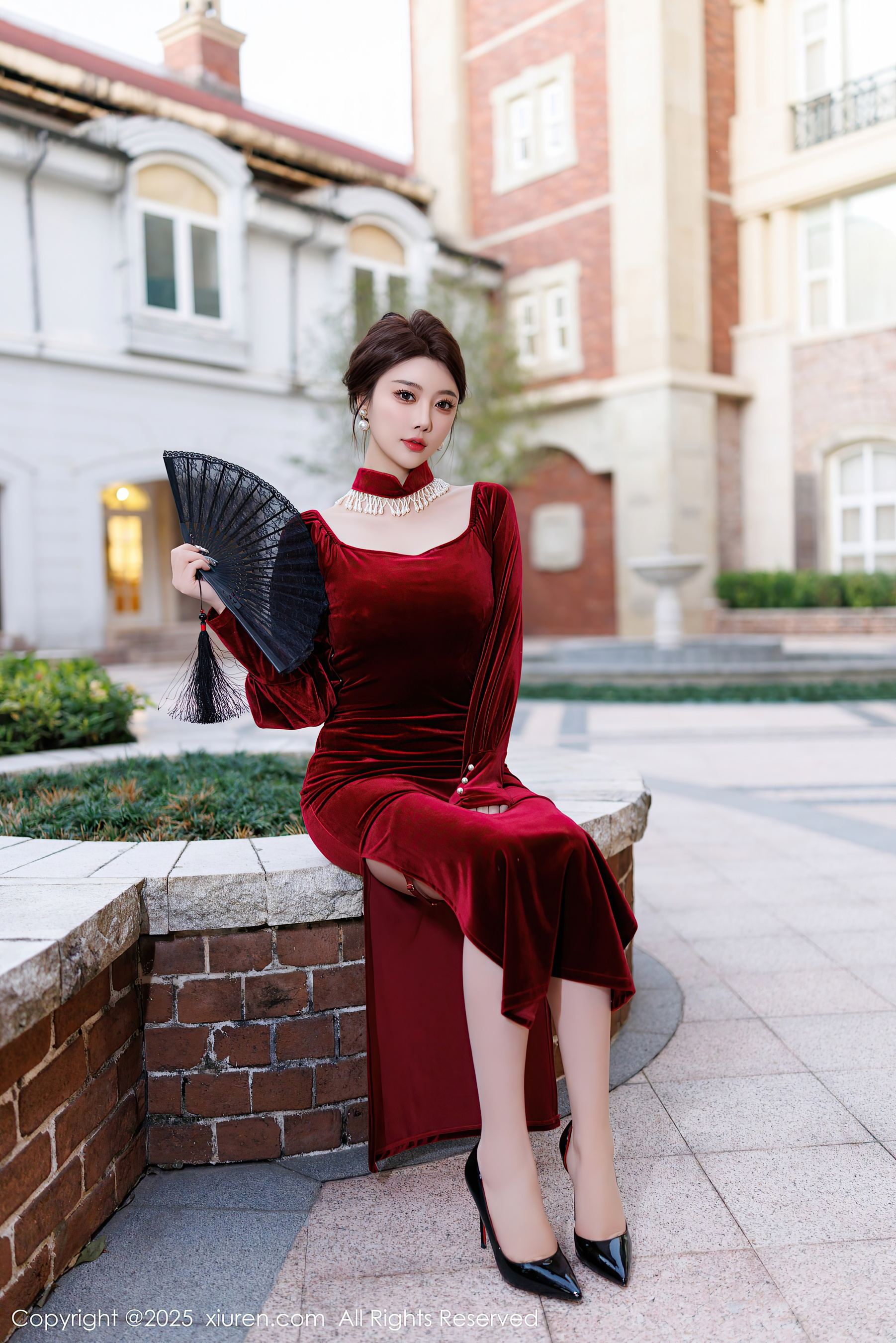 秀人网 No.9831 杨晨晨Yome 丰腴美臀插图4