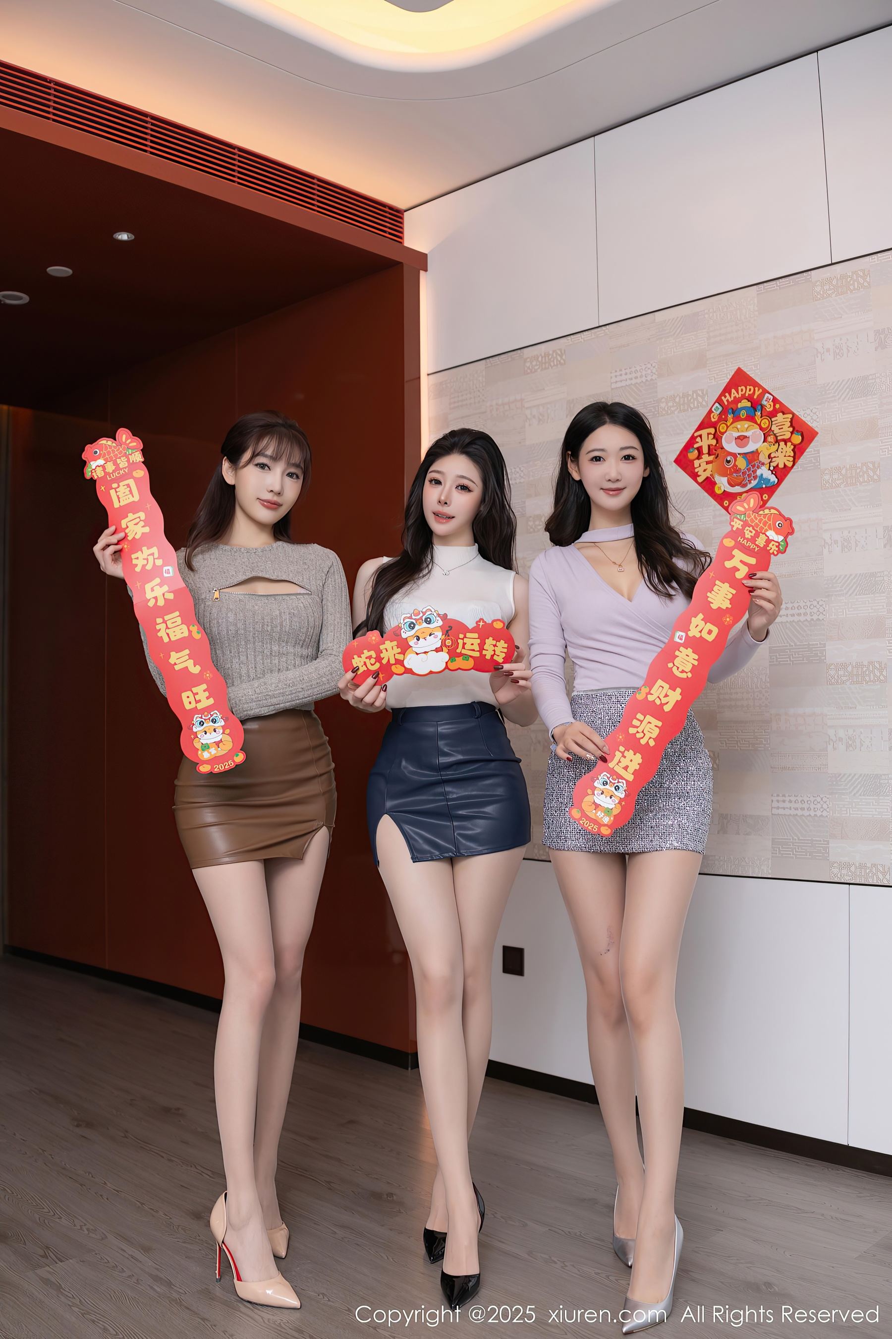 秀人网 No.9832 模特合集 新年主题插图